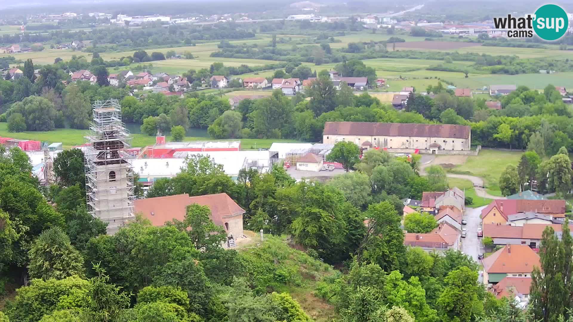 Webcam Karlovac Dubovac Castle – Live View of Karlovac’s Historic Landmark