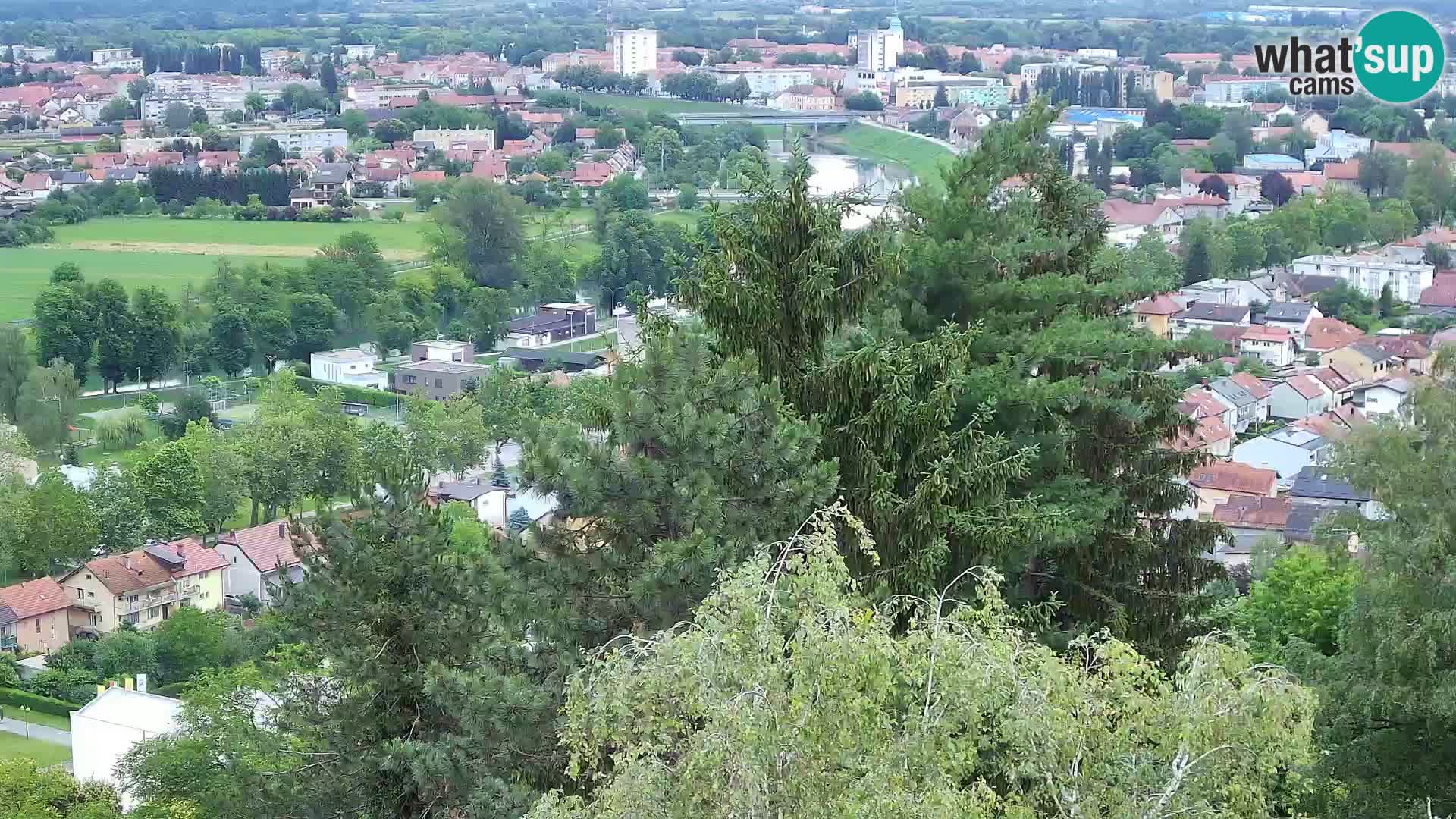 Web kamera Karlovac – Dvorac Dubovac uživo