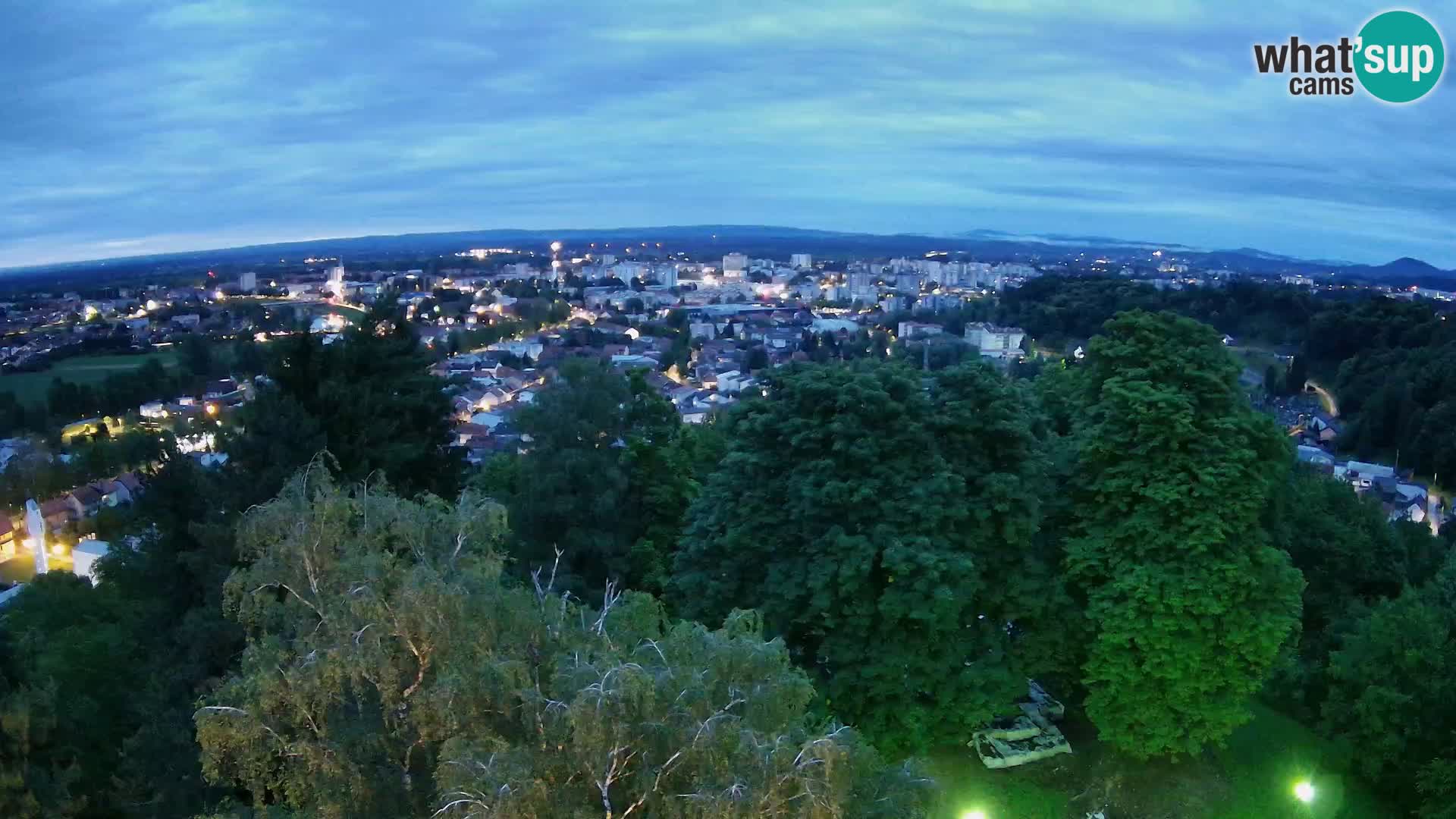 Webcam Karlovac Dubovac Castle – Live View of Karlovac’s Historic Landmark