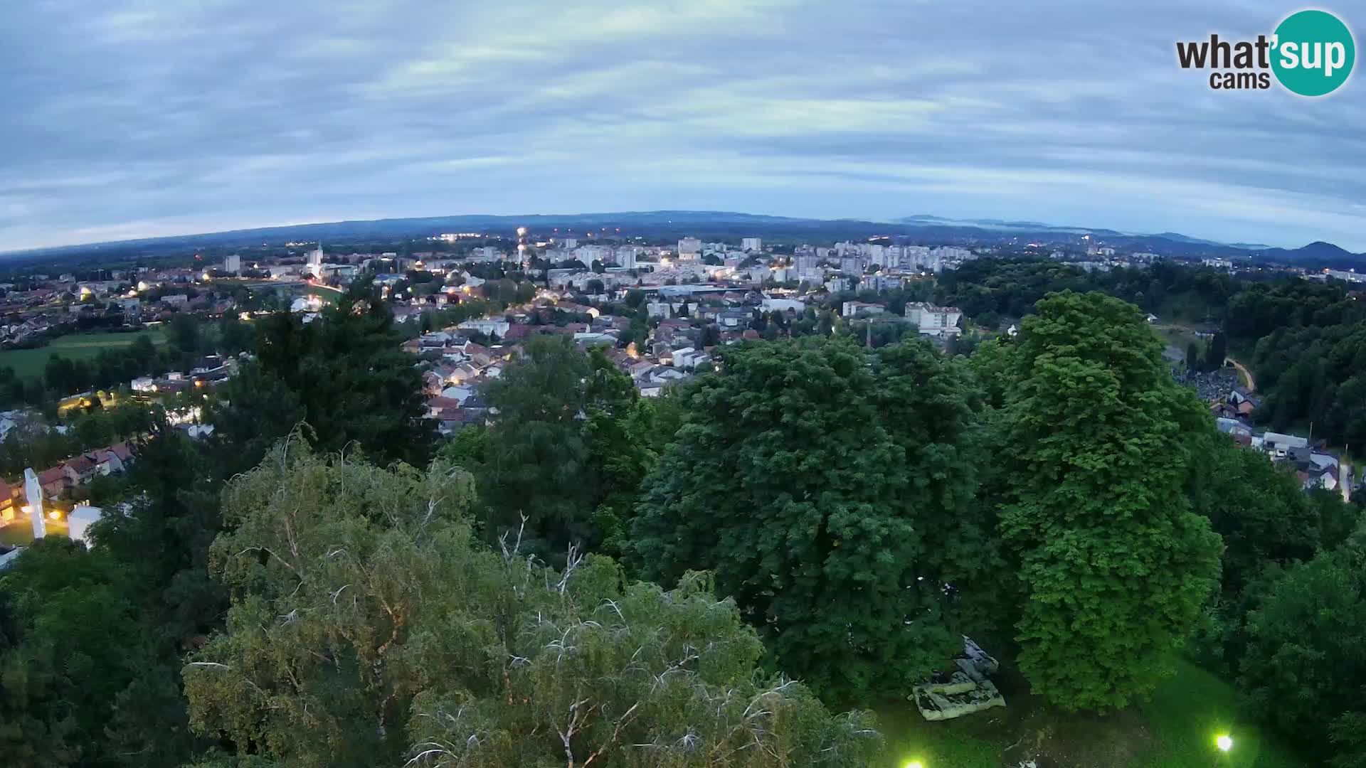Webcam Karlovac Dubovac Castle – Live View of Karlovac’s Historic Landmark