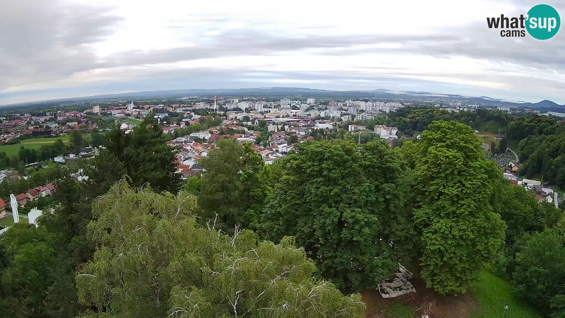 Webcam Karlovac Dubovac Castle – Live View of Karlovac’s Historic Landmark