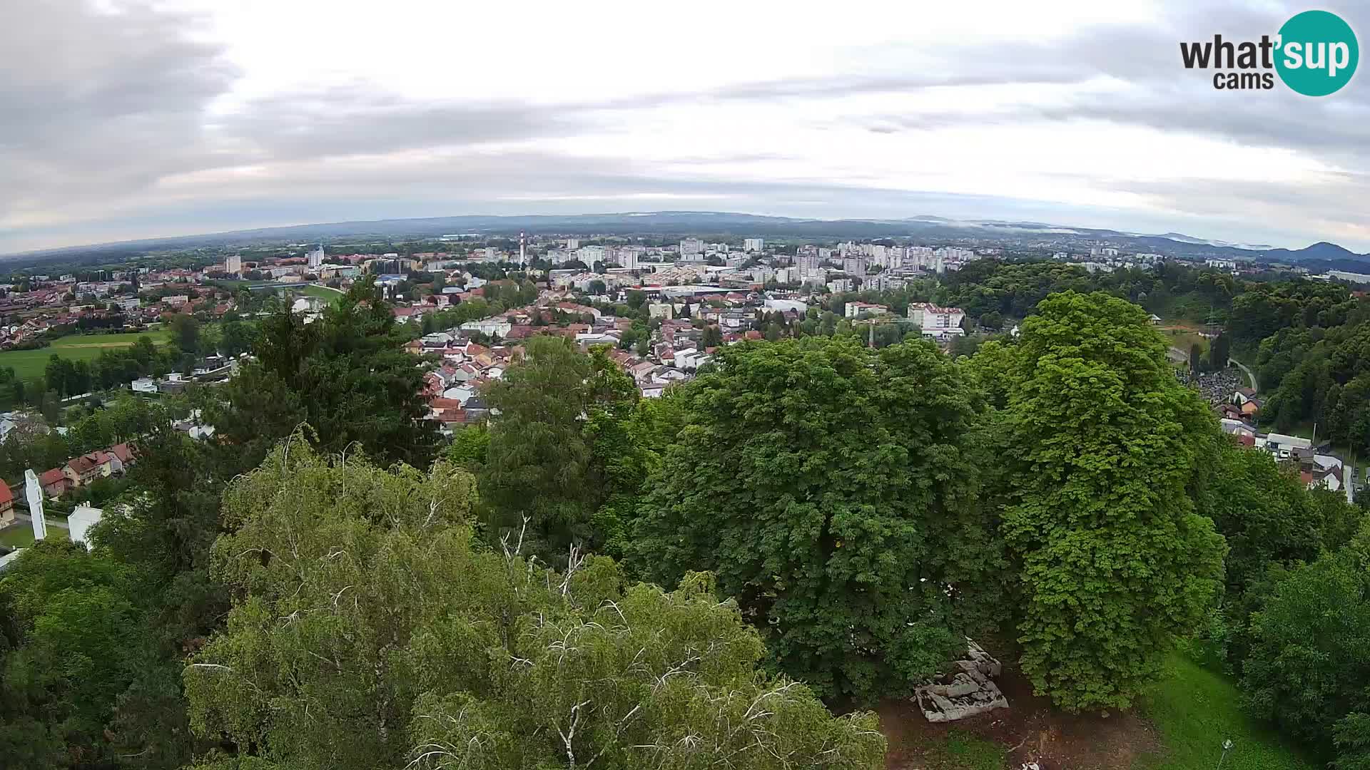 Webcam Karlovac Château Dubovac – Vue en direct de ce monument historique