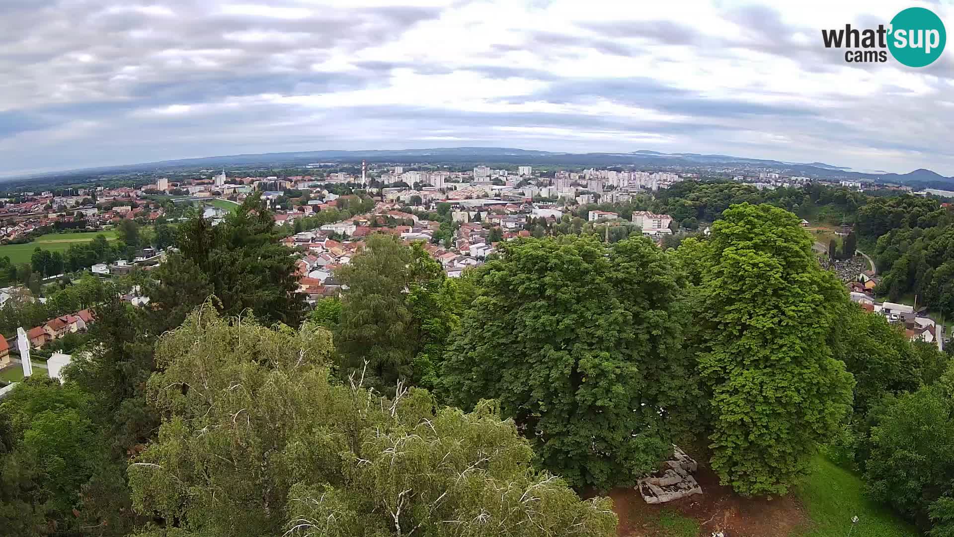 Webcam Castillo Dubovac Karlovac – Vista en directo del histórico castillo