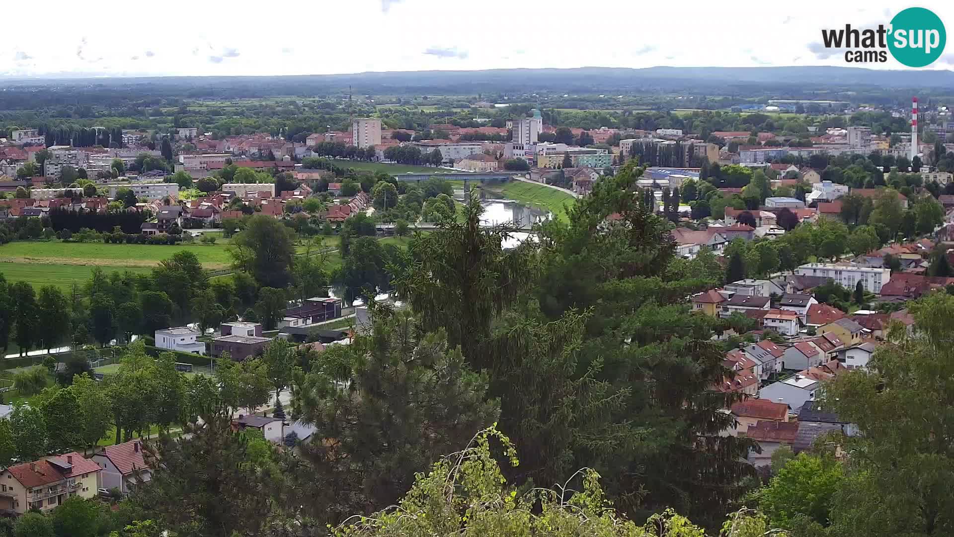 Webcam Karlovac Château Dubovac – Vue en direct de ce monument historique