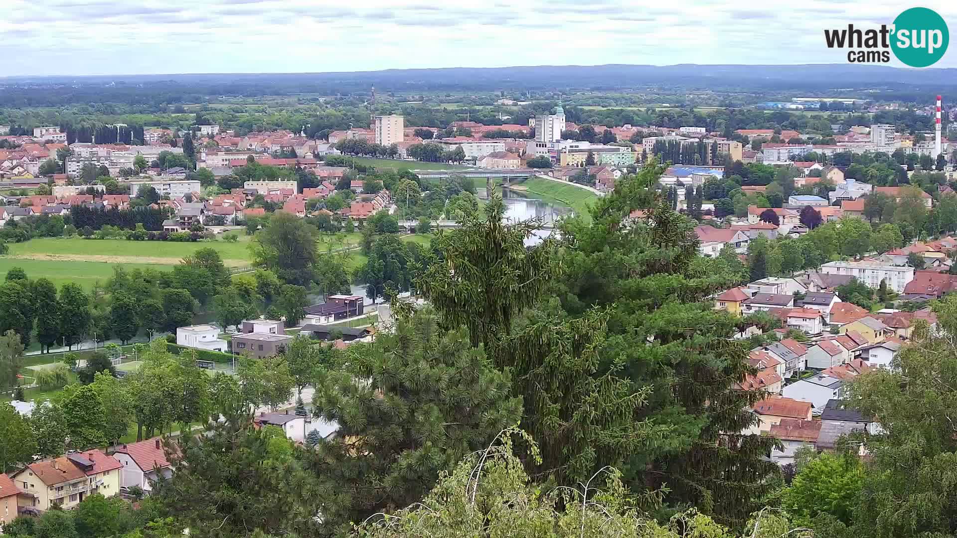 Webcam Karlovac Dubovac Castle – Live View of Karlovac’s Historic Landmark
