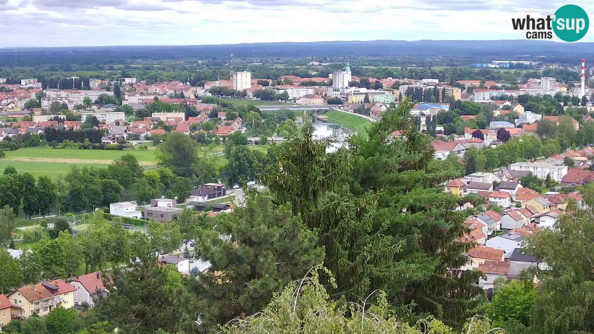 Webcam Karlovac Dubovac Castle – Live View of Karlovac’s Historic Landmark