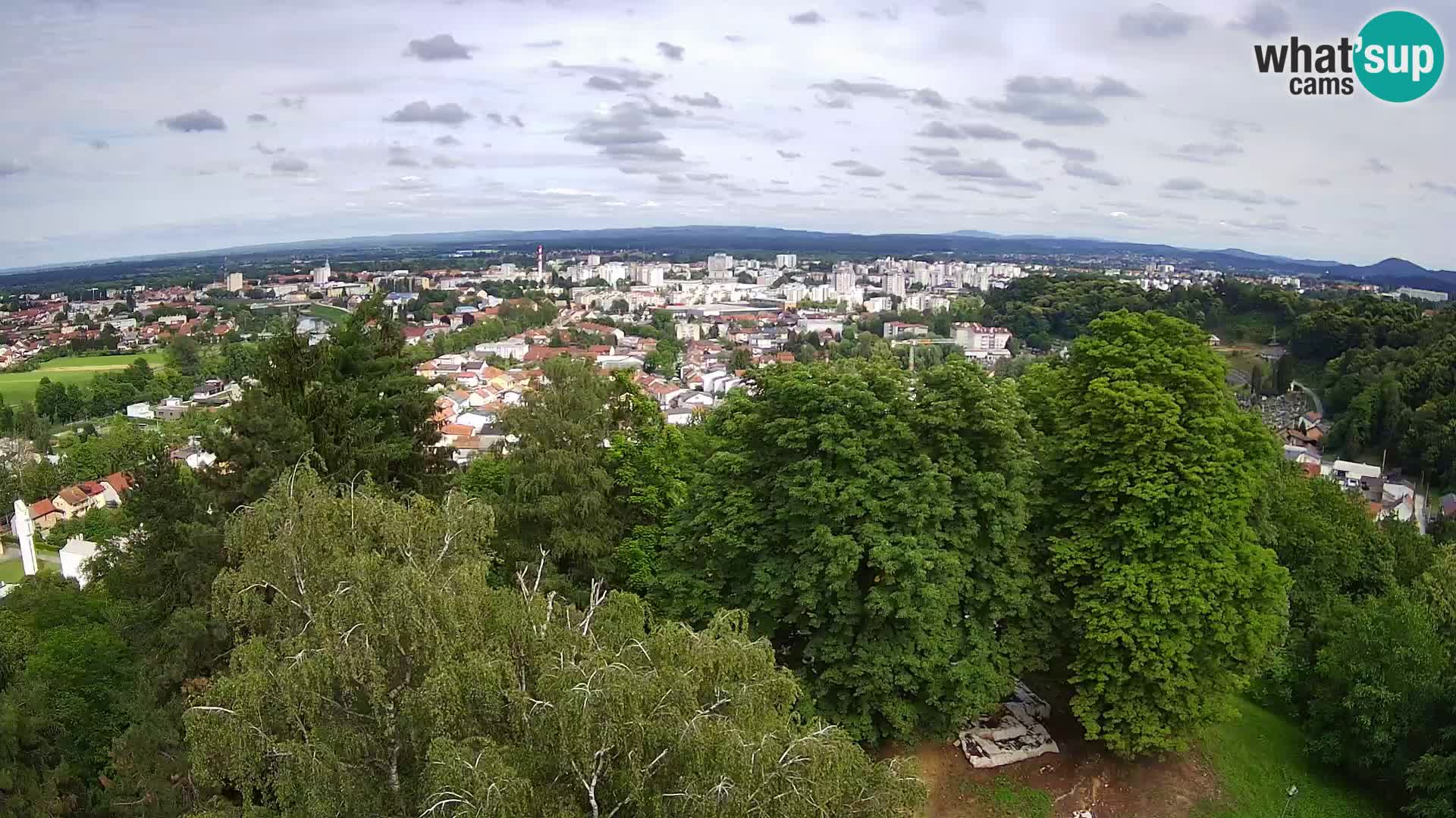 Webcam Karlovac Dubovac Castle – Live View of Karlovac’s Historic Landmark