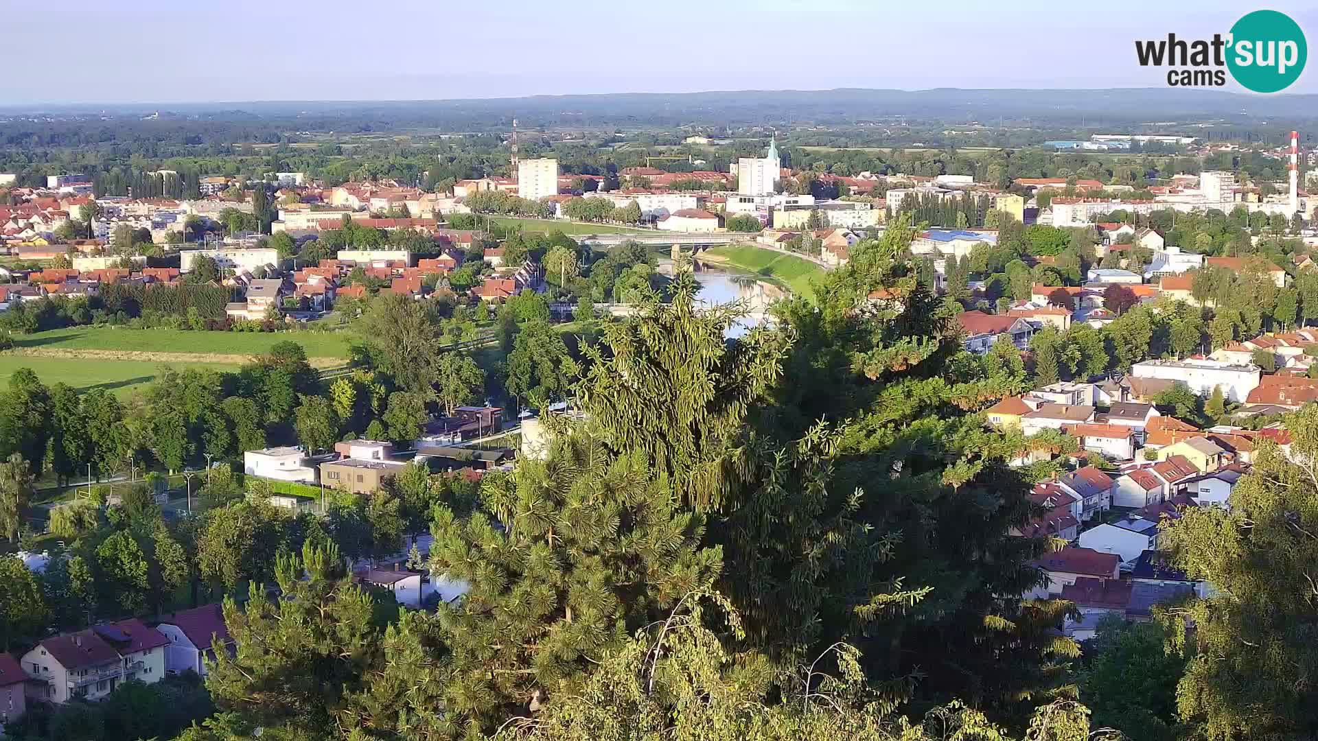 Webcam Karlovac Dubovac Castle – Live View of Karlovac’s Historic Landmark