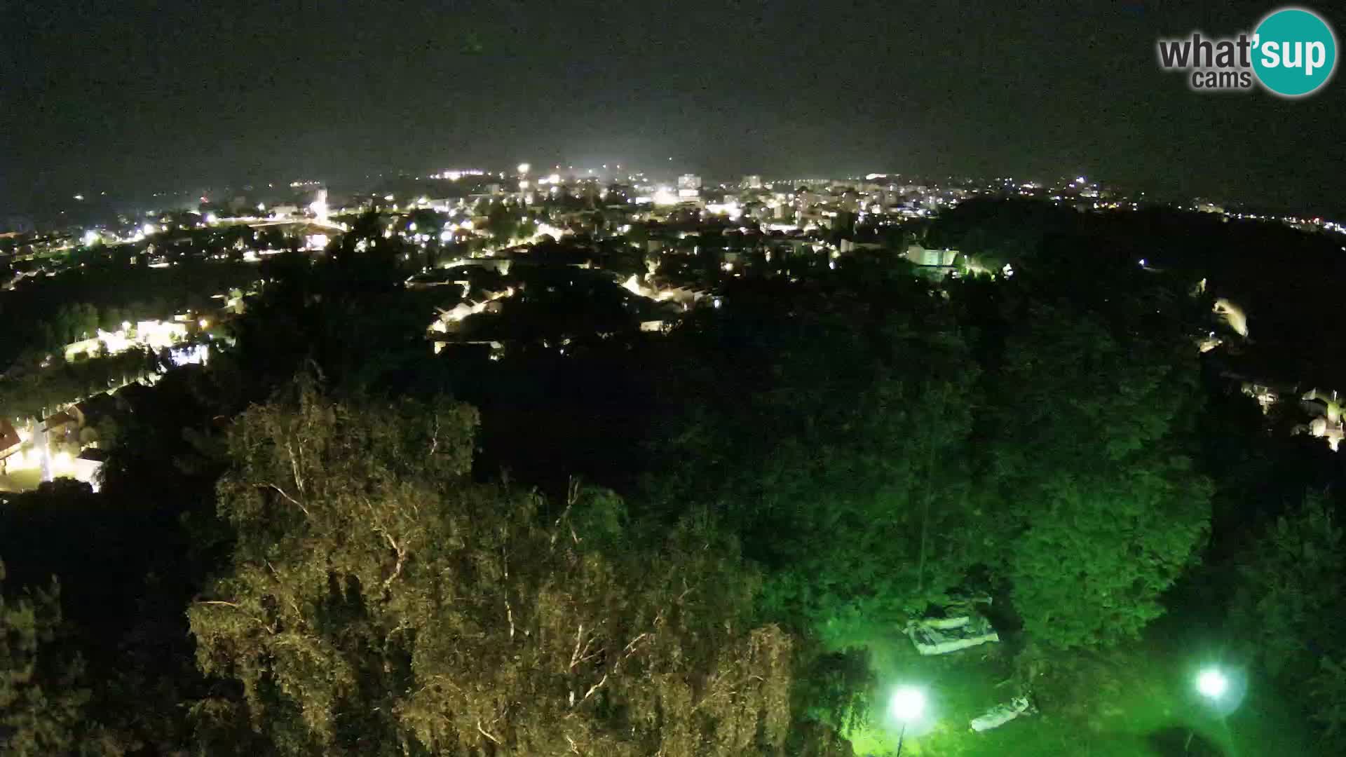 Webcam Karlovac Château Dubovac – Vue en direct de ce monument historique