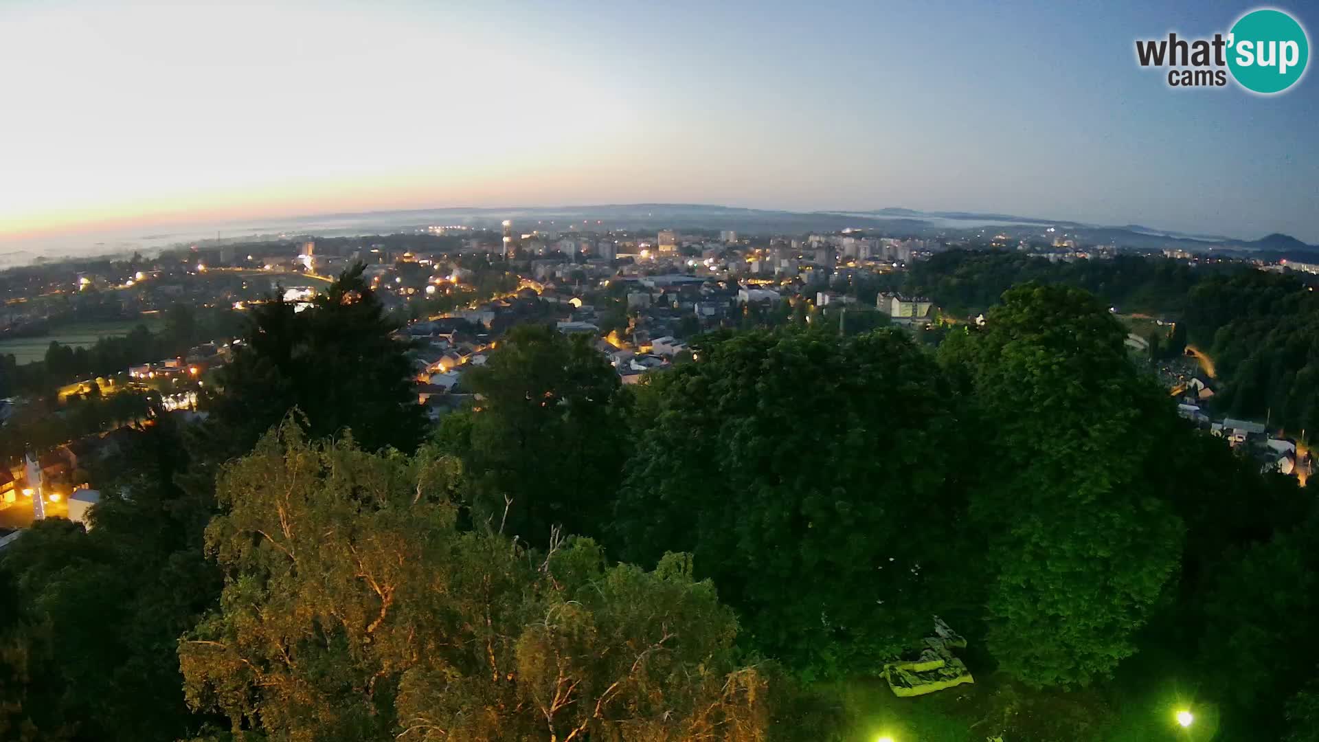 Webcam Castello Dubovac Karlovac – Vista Live sul Castello Storico