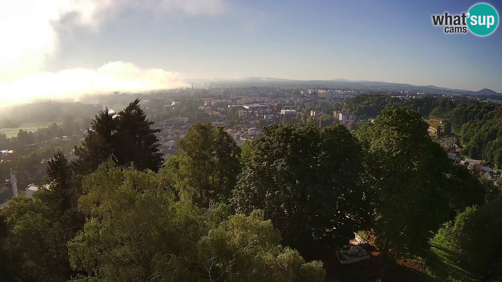 Webcam Karlovac Dubovac Castle – Live View of Karlovac’s Historic Landmark