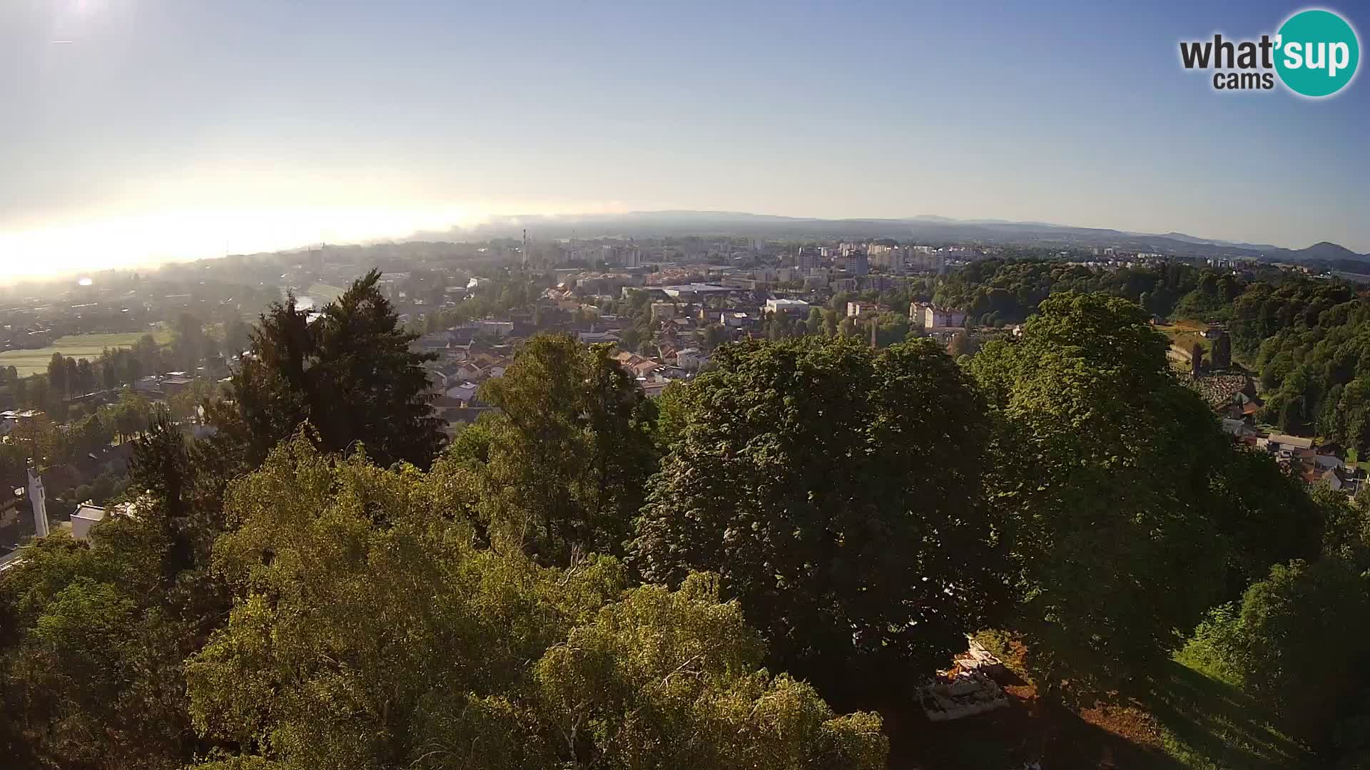 Webcam Karlovac Dubovac Castle – Live View of Karlovac’s Historic Landmark