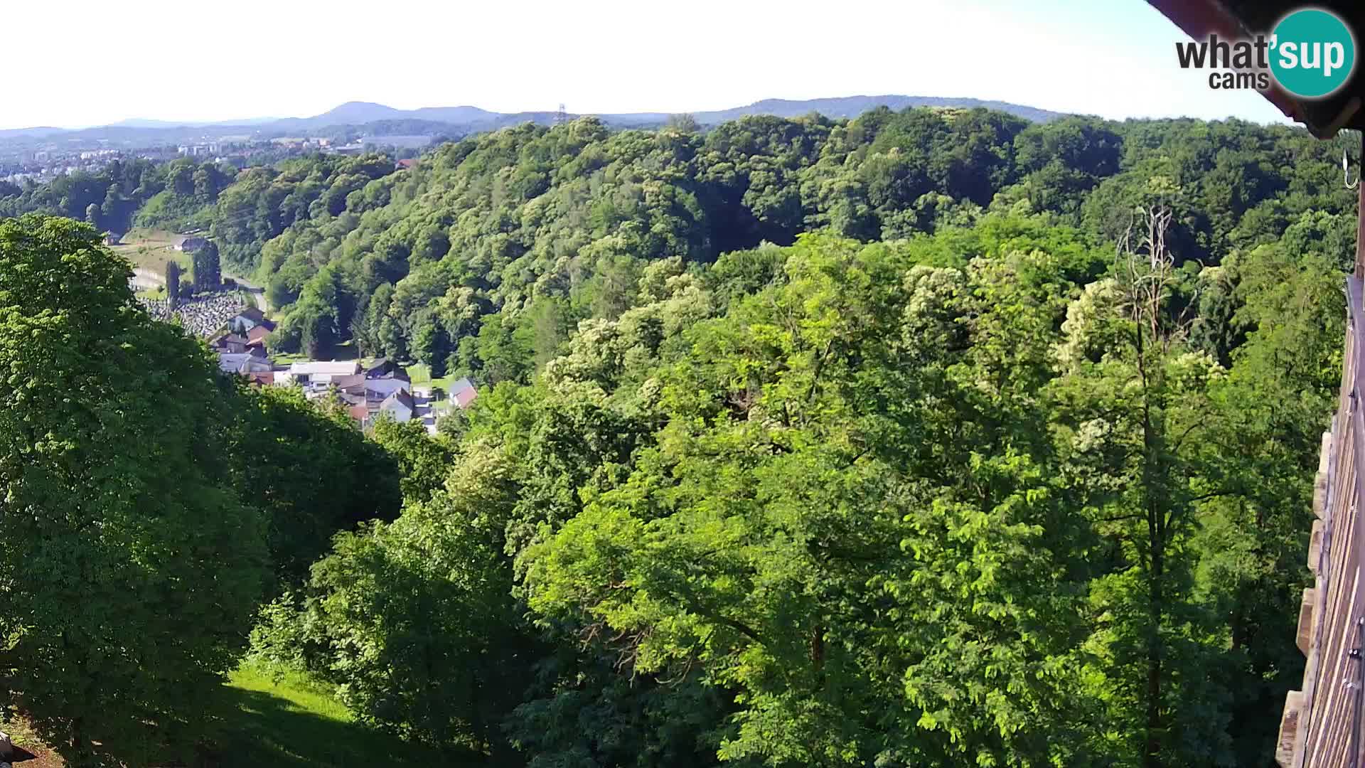 Web kamera Karlovac – Dvorac Dubovac uživo