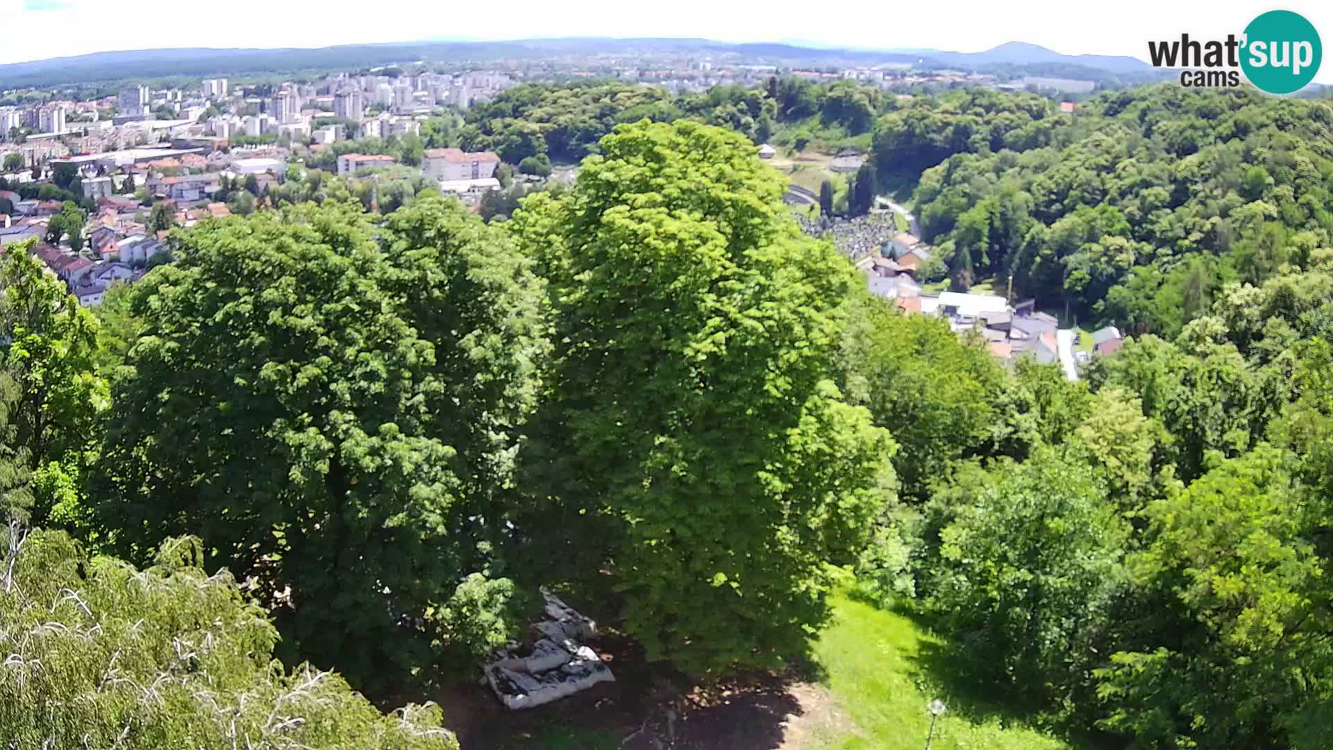 Webcam Karlovac Dubovac Castle – Live View of Karlovac’s Historic Landmark