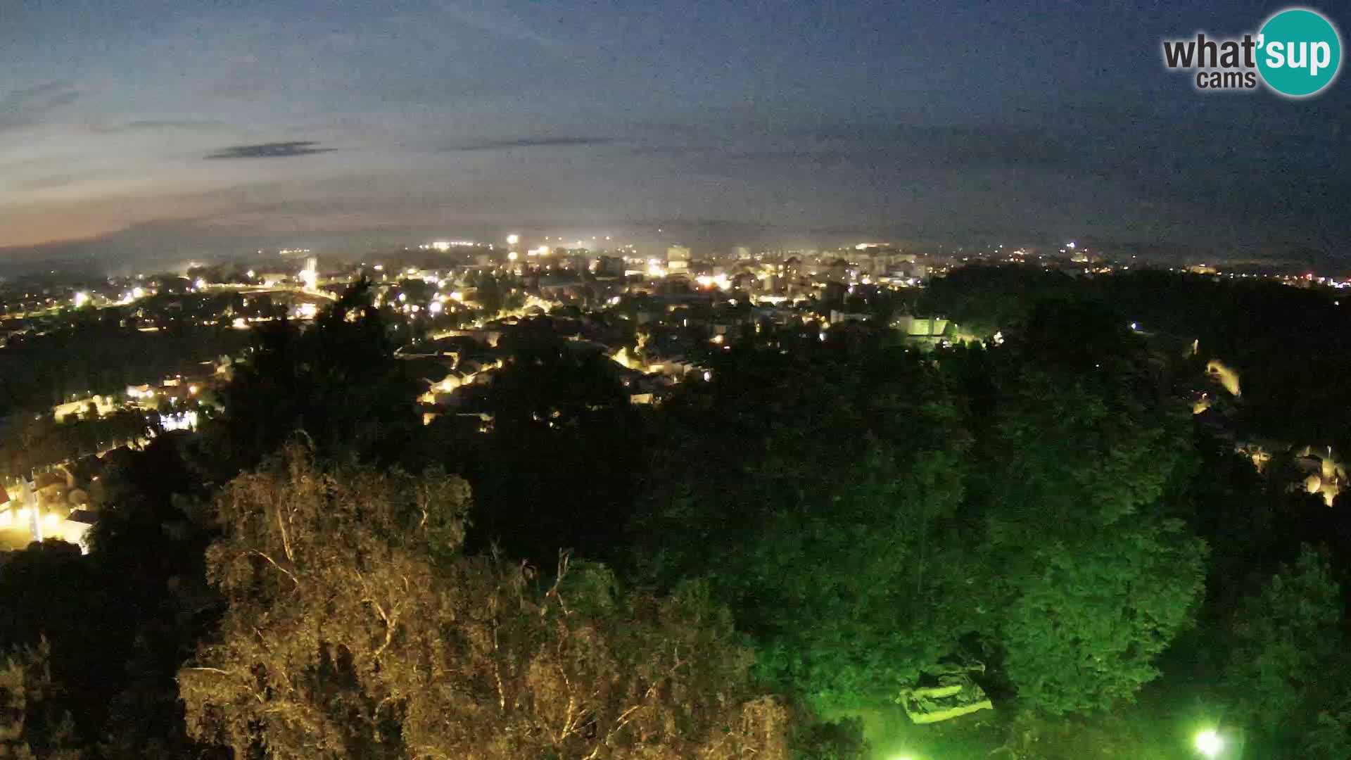 Webcam Karlovac Château Dubovac – Vue en direct de ce monument historique