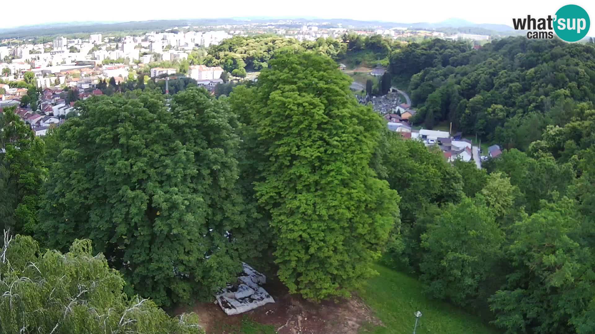 Webcam Karlovac Dubovac Castle – Live View of Karlovac’s Historic Landmark