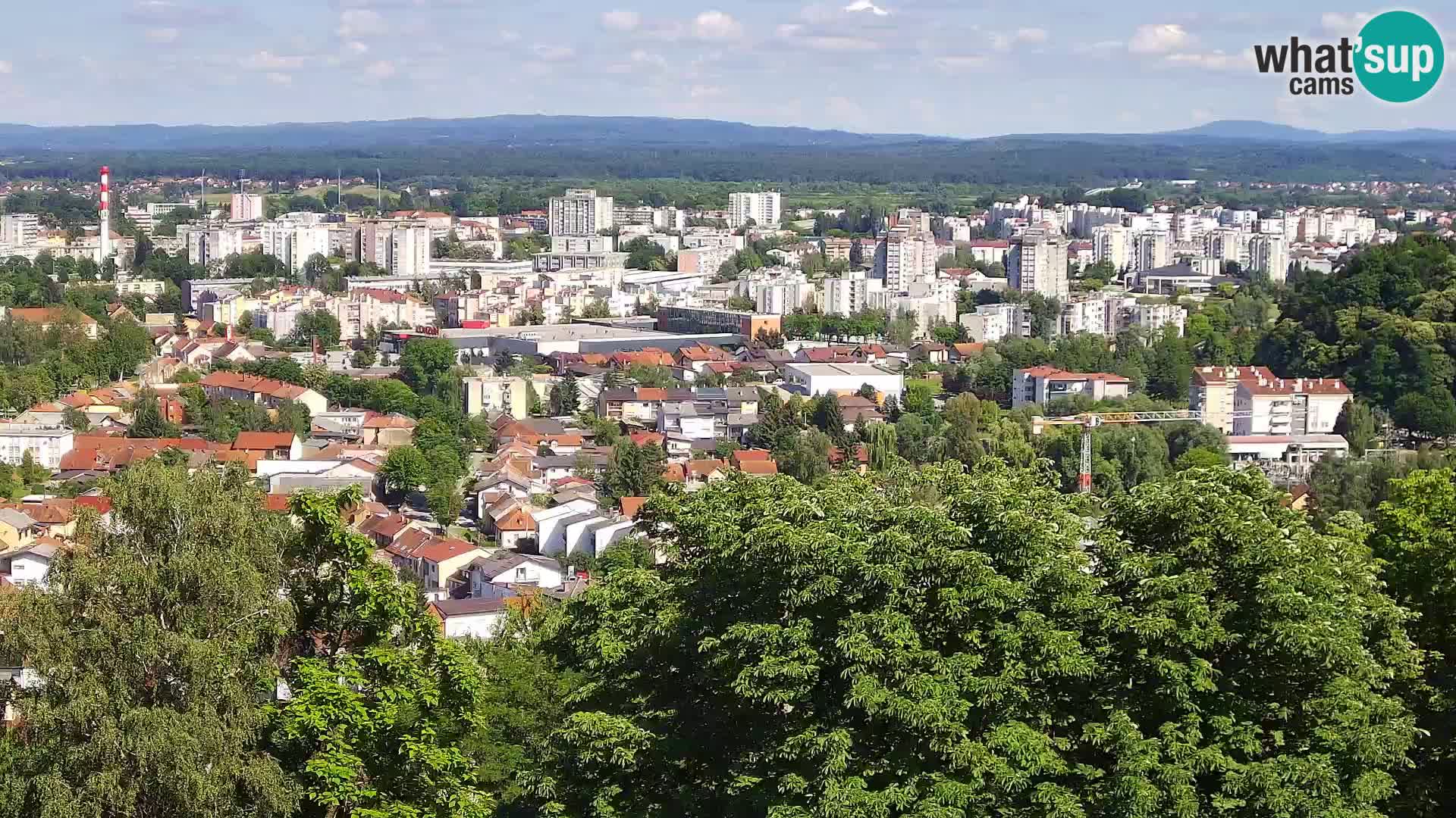 Webcam Karlovac Dubovac Castle – Live View of Karlovac’s Historic Landmark