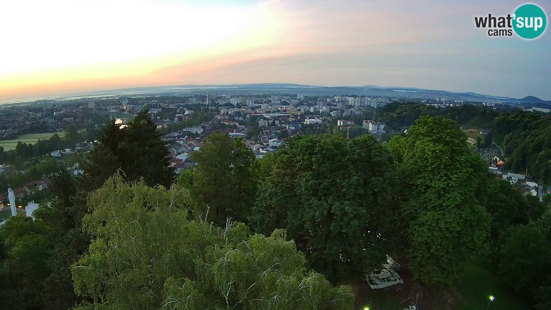 Webcam Karlovac Dubovac Castle – Live View of Karlovac’s Historic Landmark