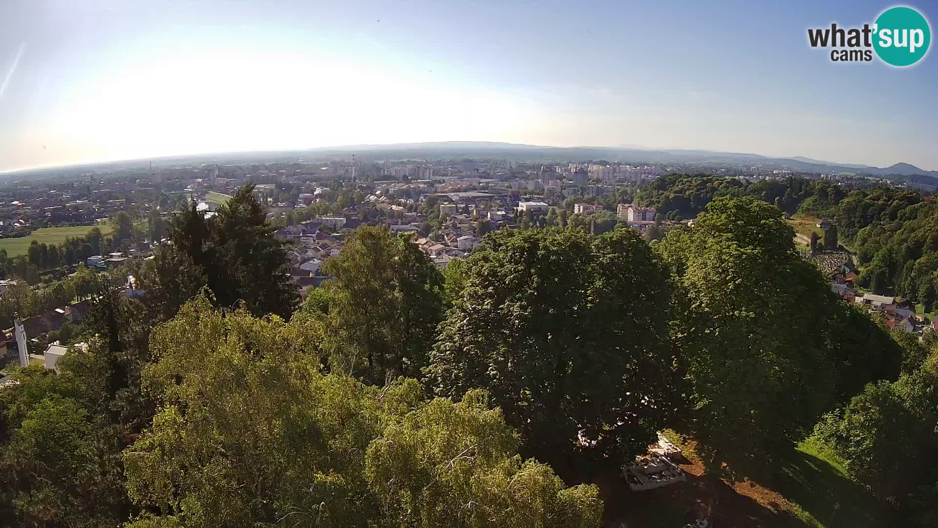 Webcam Karlovac Château Dubovac – Vue en direct de ce monument historique