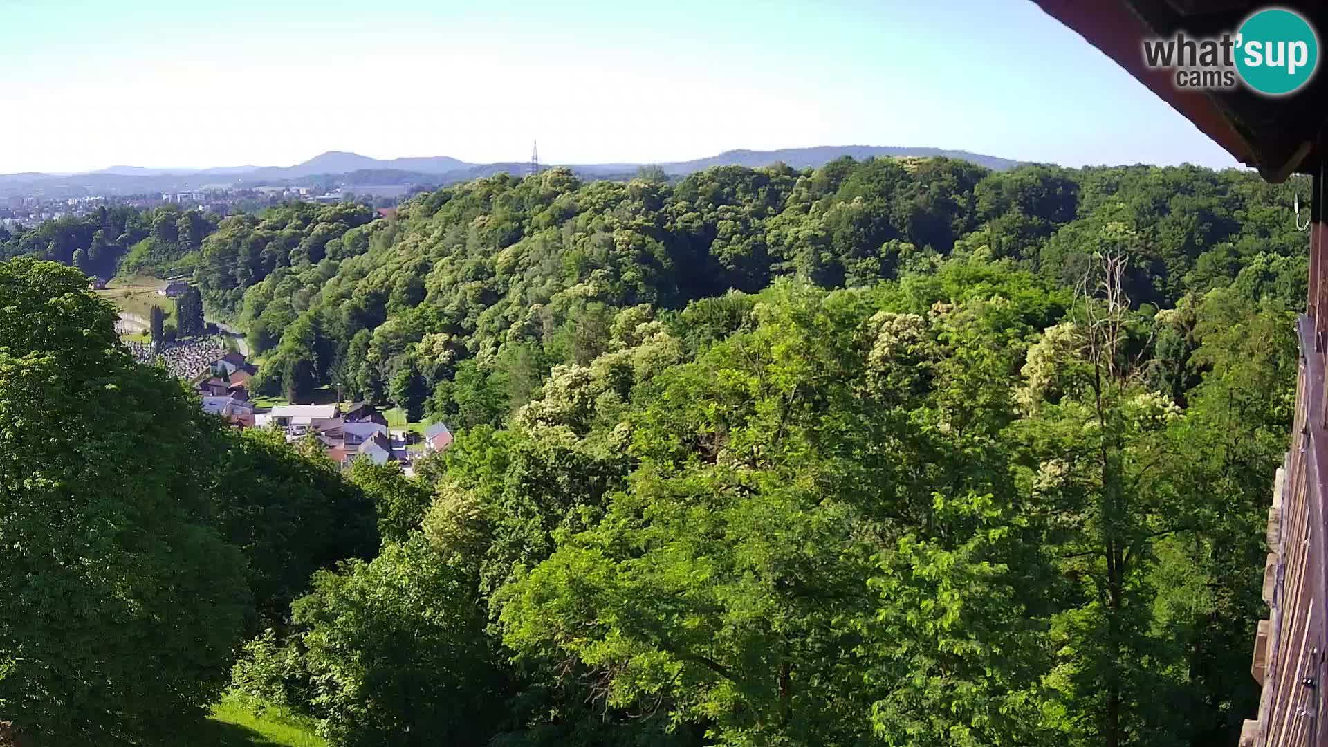 Webcam Karlovac Château Dubovac – Vue en direct de ce monument historique