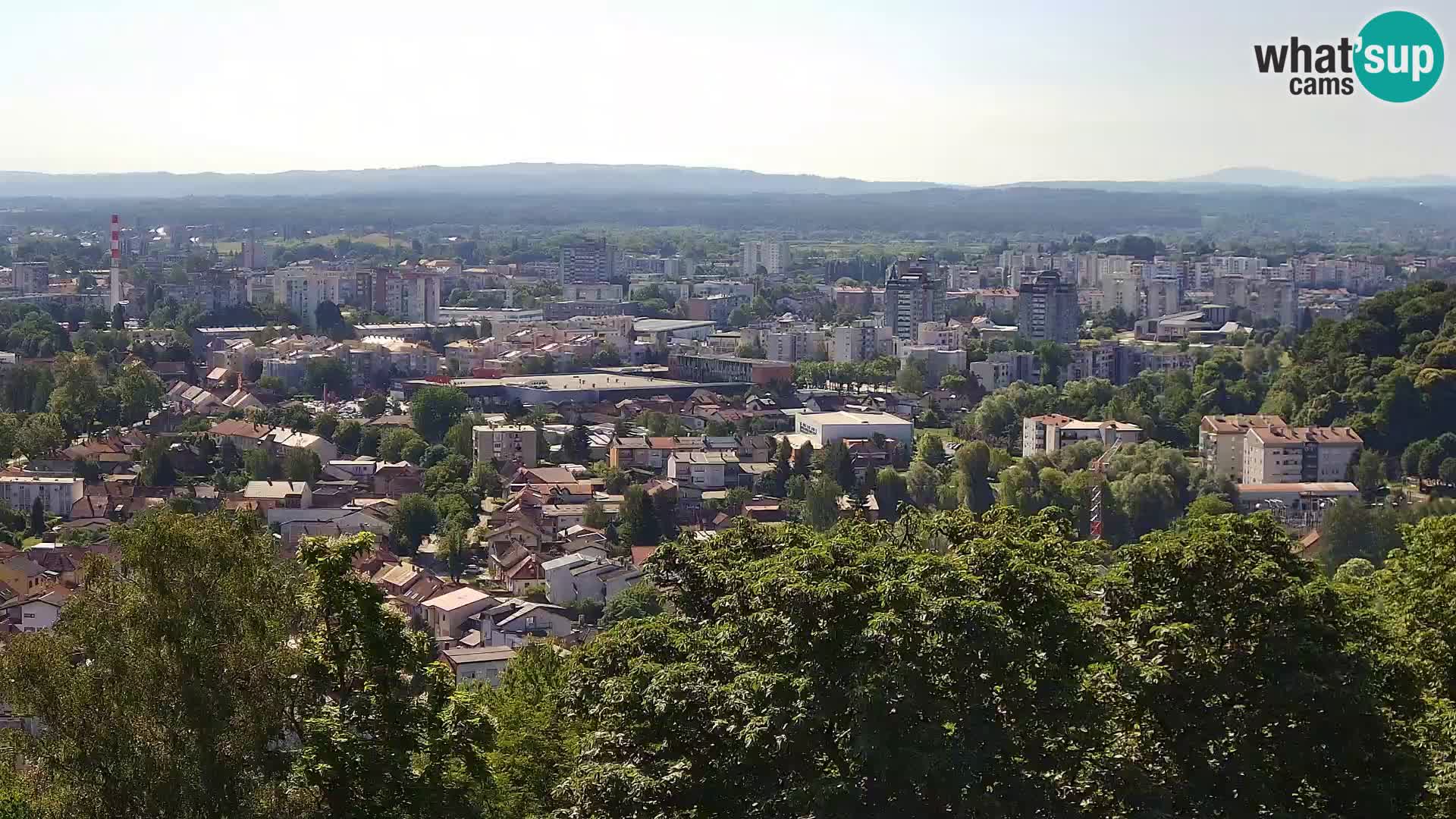Webcam Karlovac Château Dubovac – Vue en direct de ce monument historique