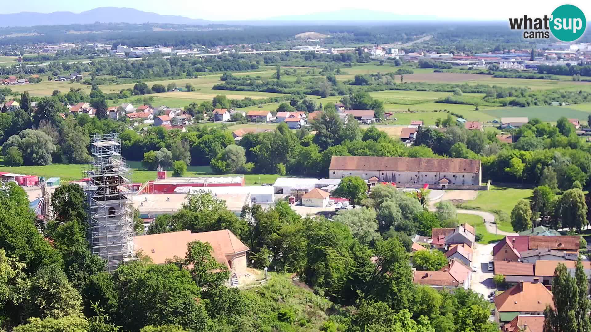 Webcam Karlovac Château Dubovac – Vue en direct de ce monument historique