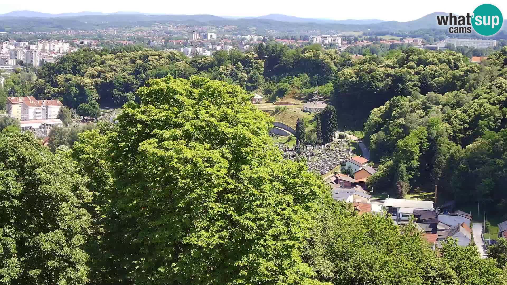 Webcam Karlovac Château Dubovac – Vue en direct de ce monument historique