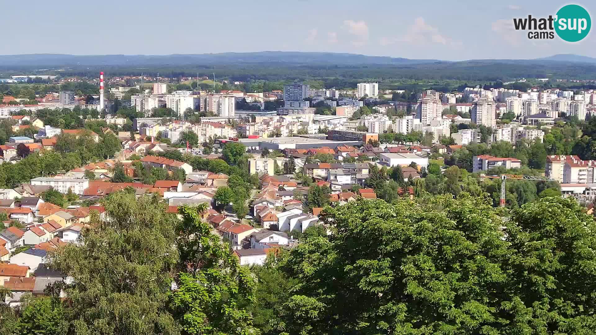 Web kamera Karlovac – Dvorac Dubovac uživo