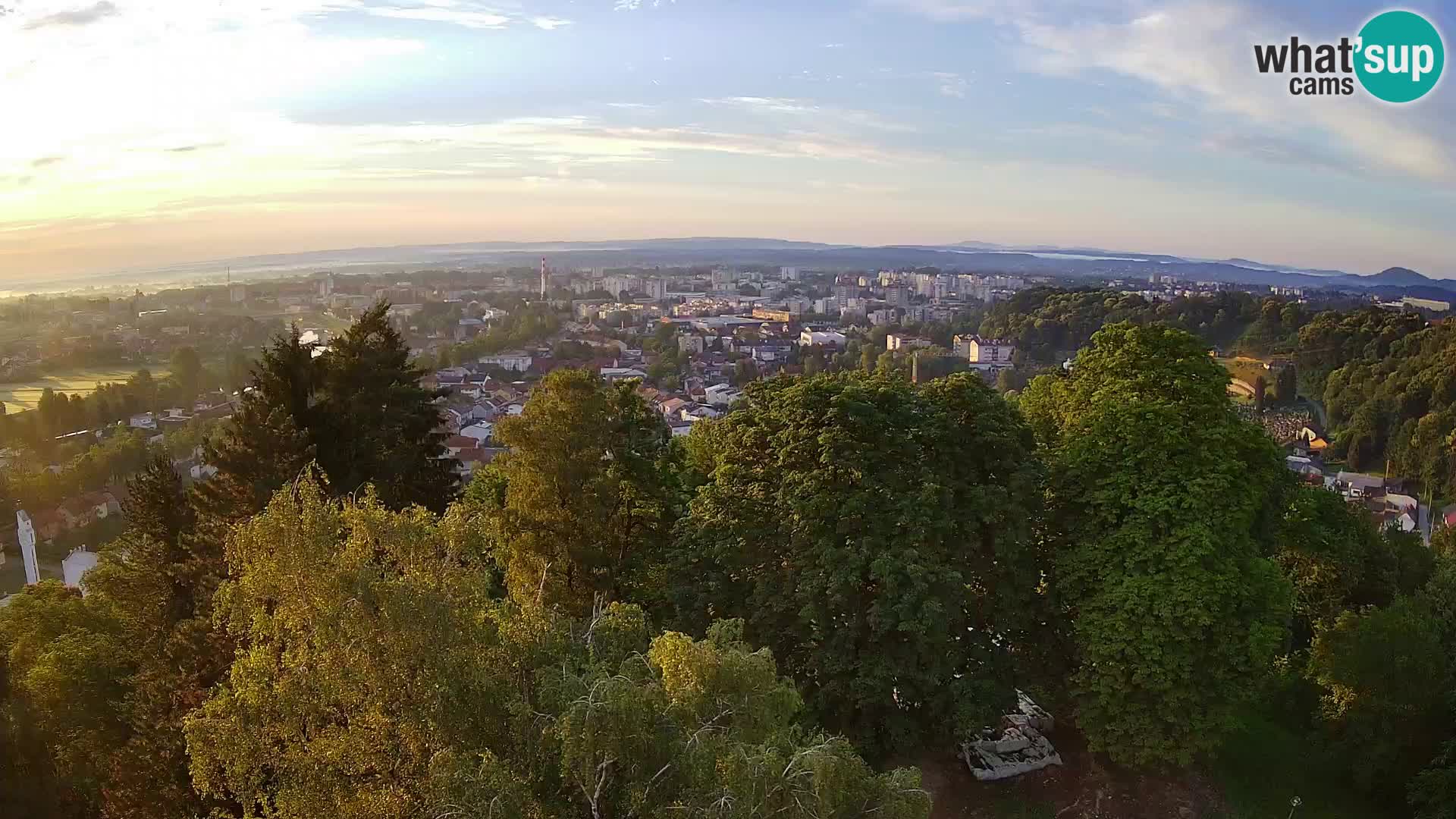 Webcam Castello Dubovac Karlovac – Vista Live sul Castello Storico