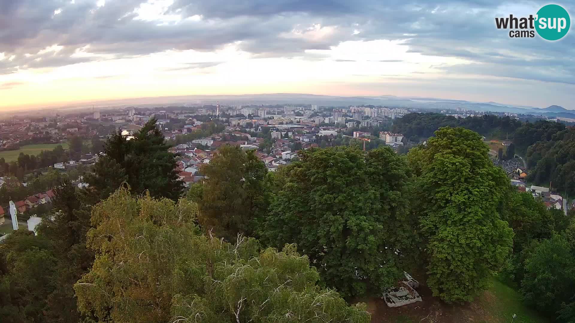 Webcam Karlovac Dubovac Castle – Live View of Karlovac’s Historic Landmark