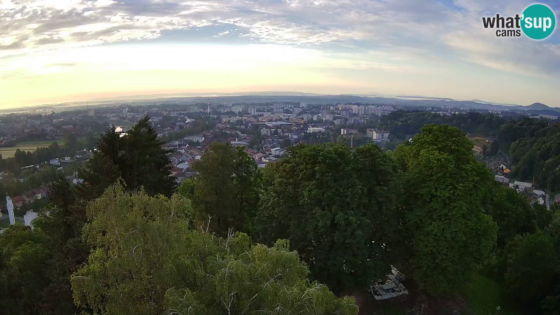 Webcam Karlovac Château Dubovac – Vue en direct de ce monument historique