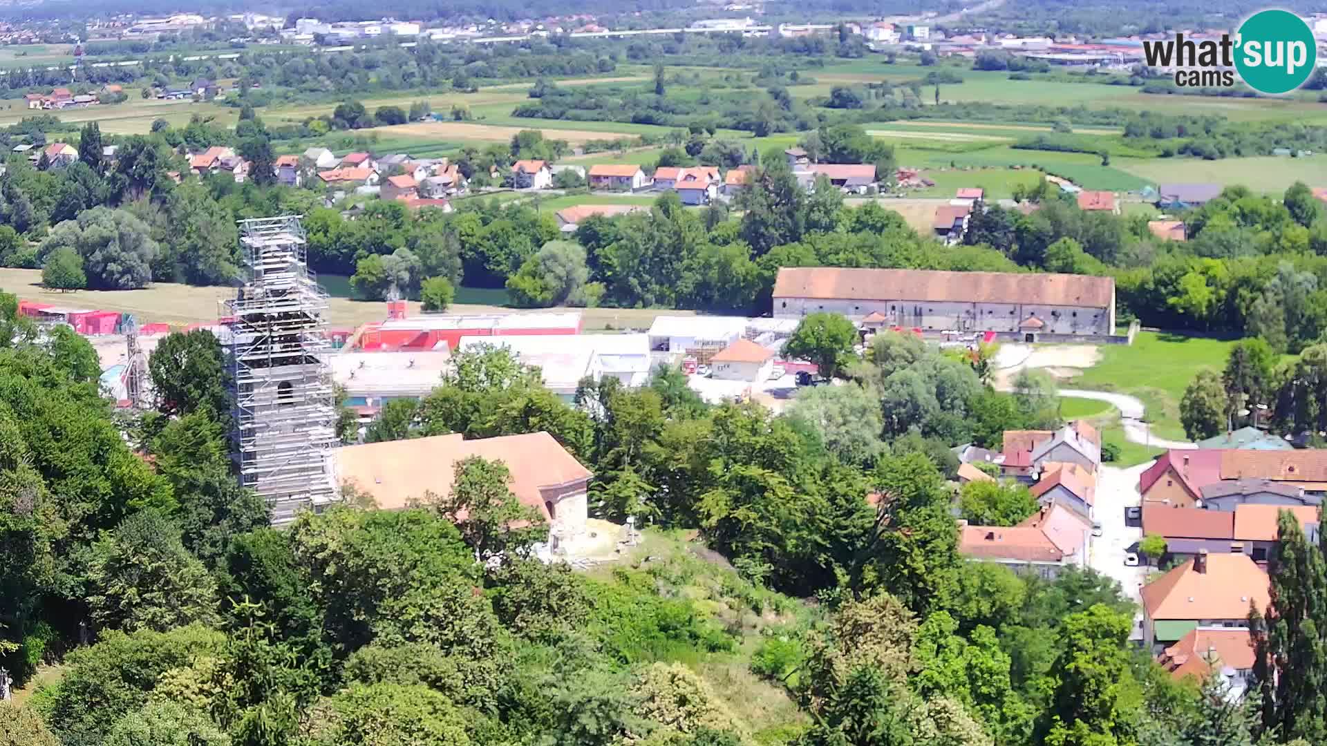 Webcam Castillo Dubovac Karlovac – Vista en directo del histórico castillo