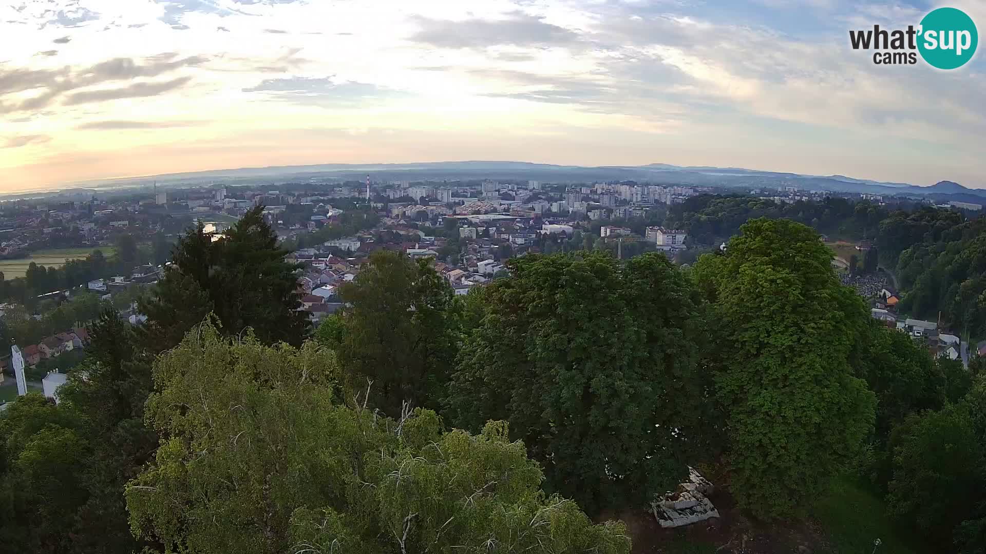 Webcam Karlovac Dubovac Castle – Live View of Karlovac’s Historic Landmark