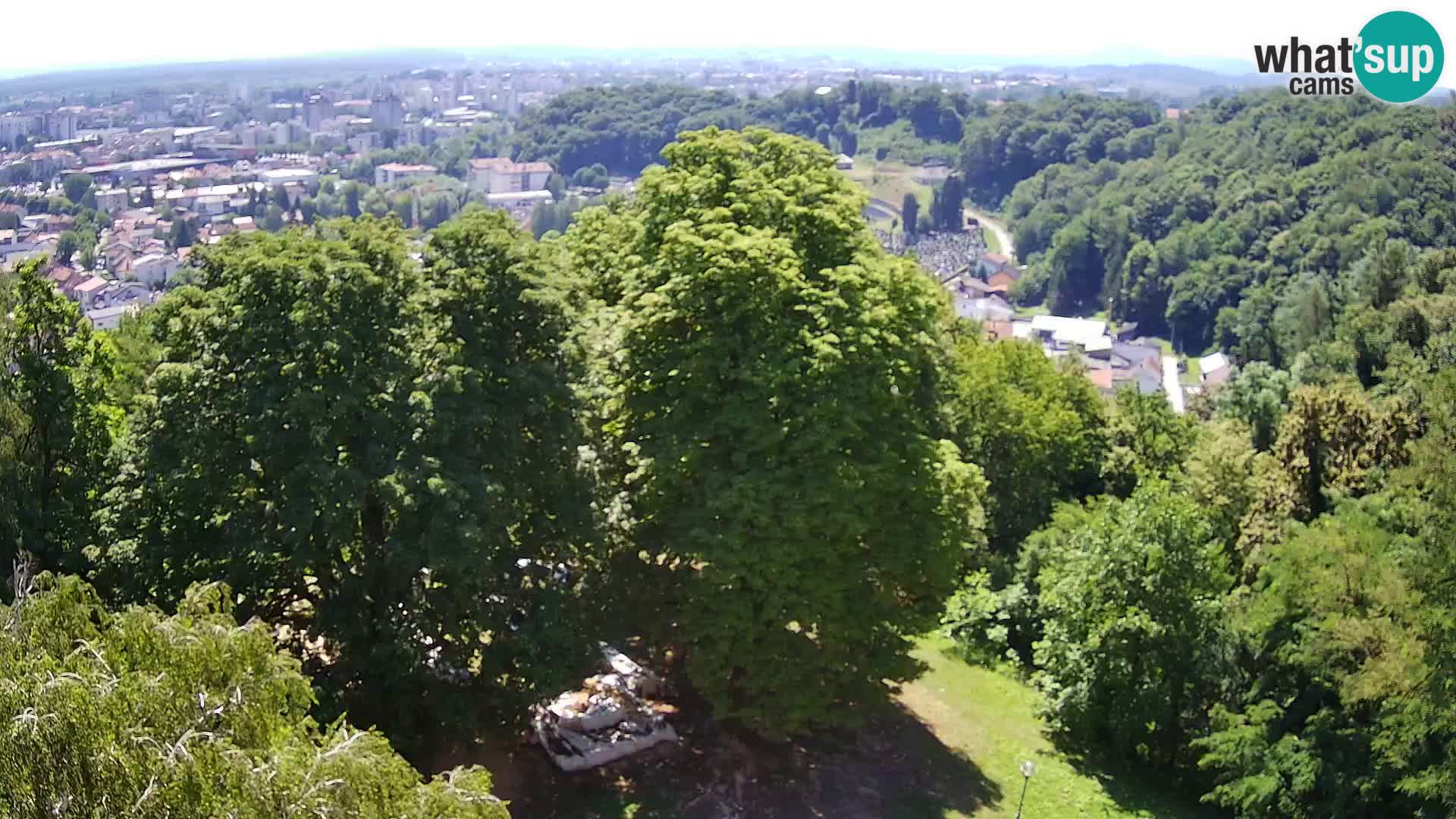 Webcam Karlovac Dubovac Castle – Live View of Karlovac’s Historic Landmark