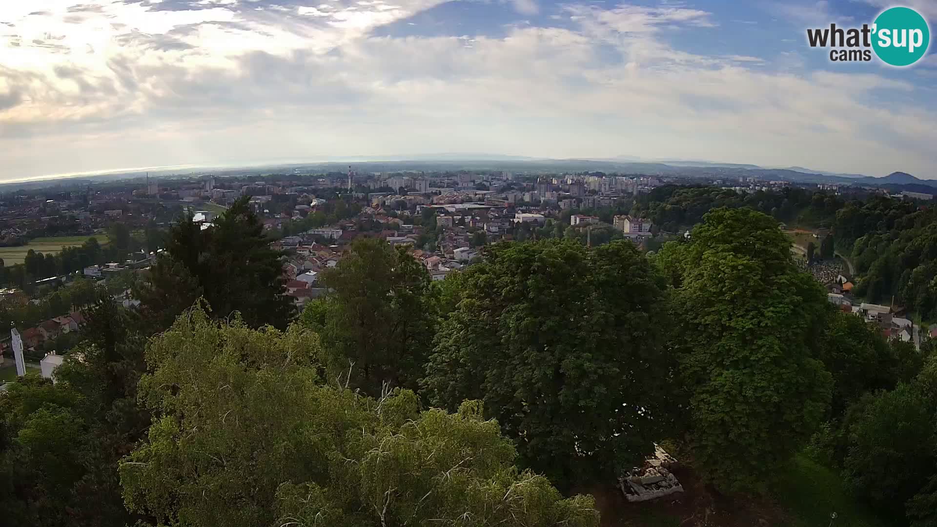 Webcam Karlovac Dubovac Castle – Live View of Karlovac’s Historic Landmark