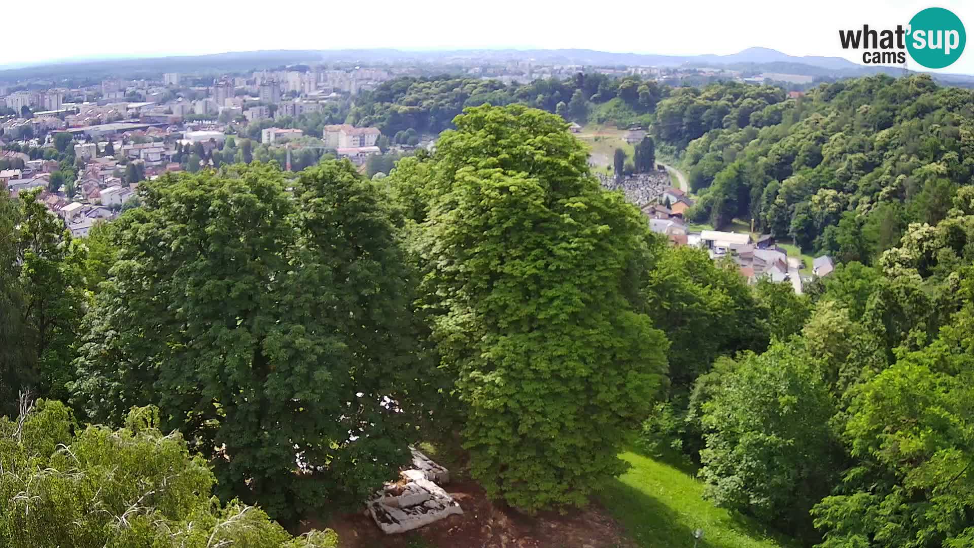 Webcam Karlovac Dubovac Castle – Live View of Karlovac’s Historic Landmark
