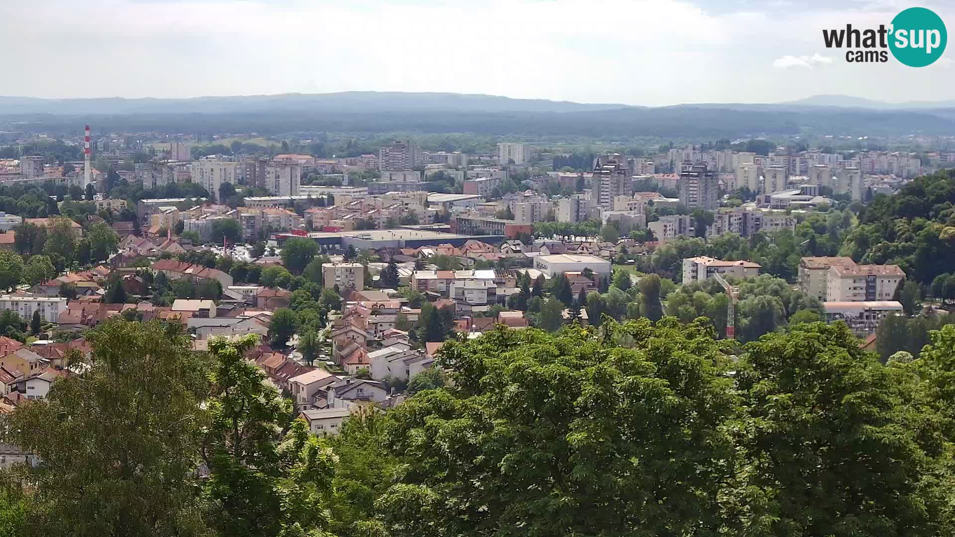 Webcam Karlovac Château Dubovac – Vue en direct de ce monument historique
