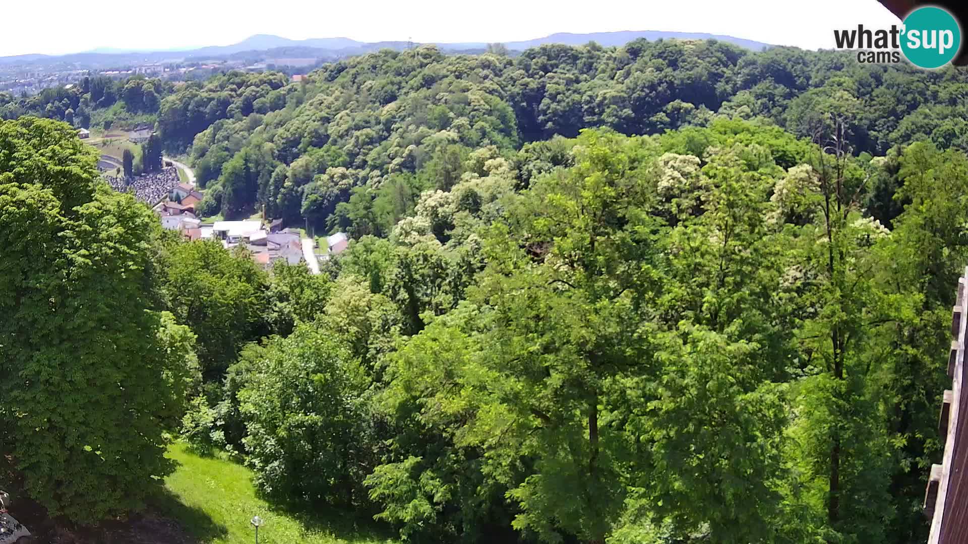 Webcam Karlovac Château Dubovac – Vue en direct de ce monument historique