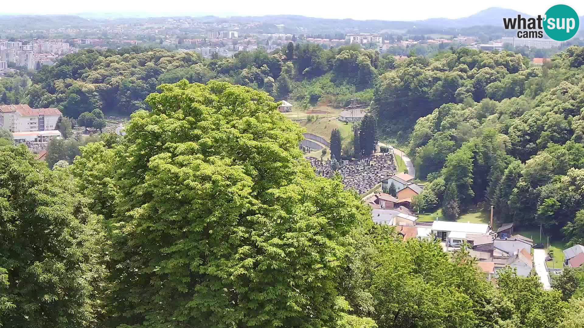 Webcam Karlovac Château Dubovac – Vue en direct de ce monument historique