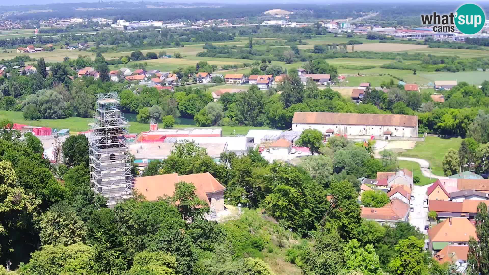 Webcam Karlstadt Burg Dubovac – Liveblick auf das historische Wahrzeichen