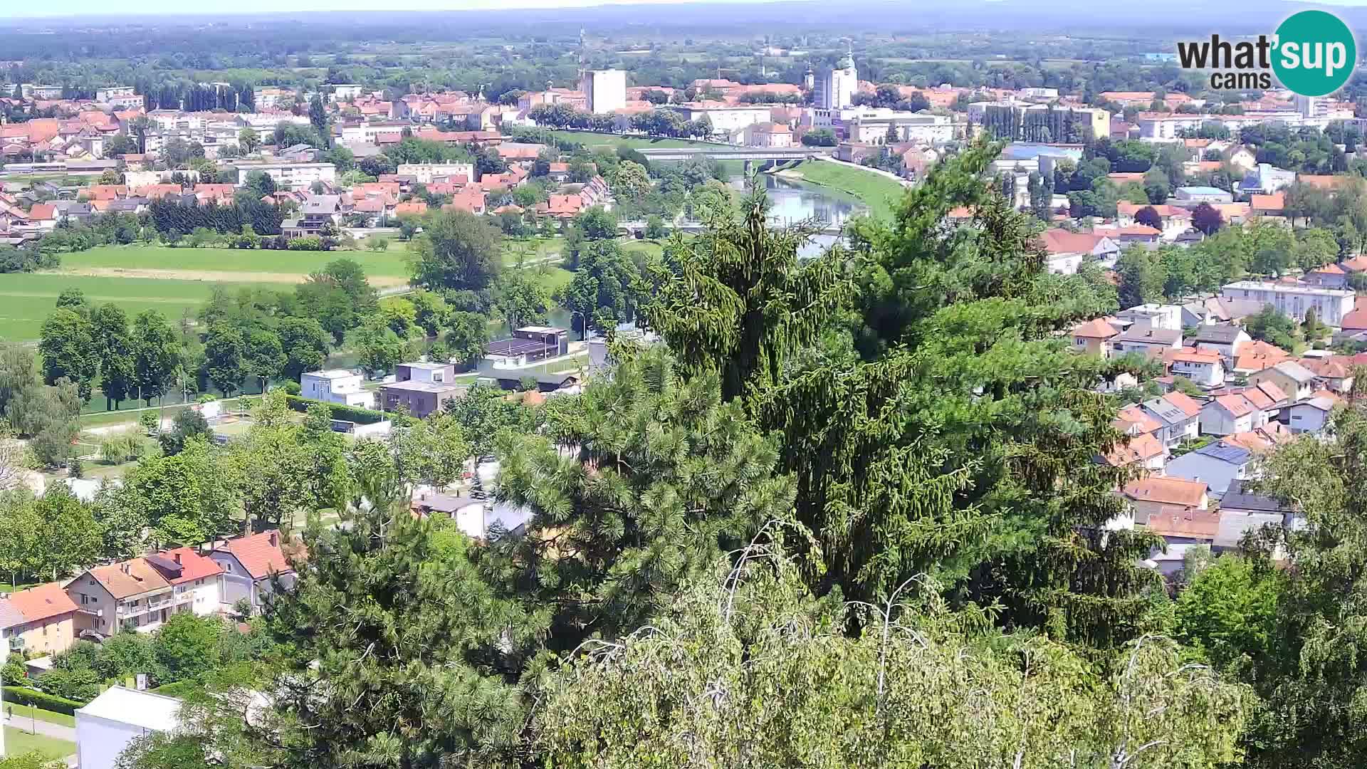 Web kamera Karlovac – Dvorac Dubovac uživo