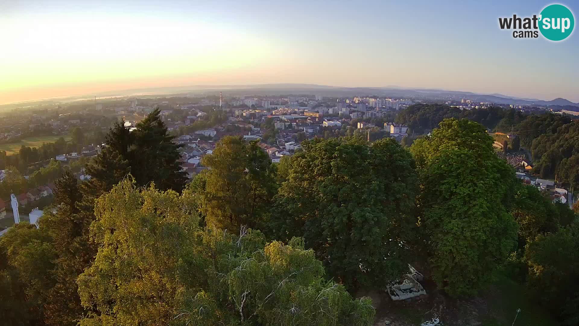 Webcam Castello Dubovac Karlovac – Vista Live sul Castello Storico