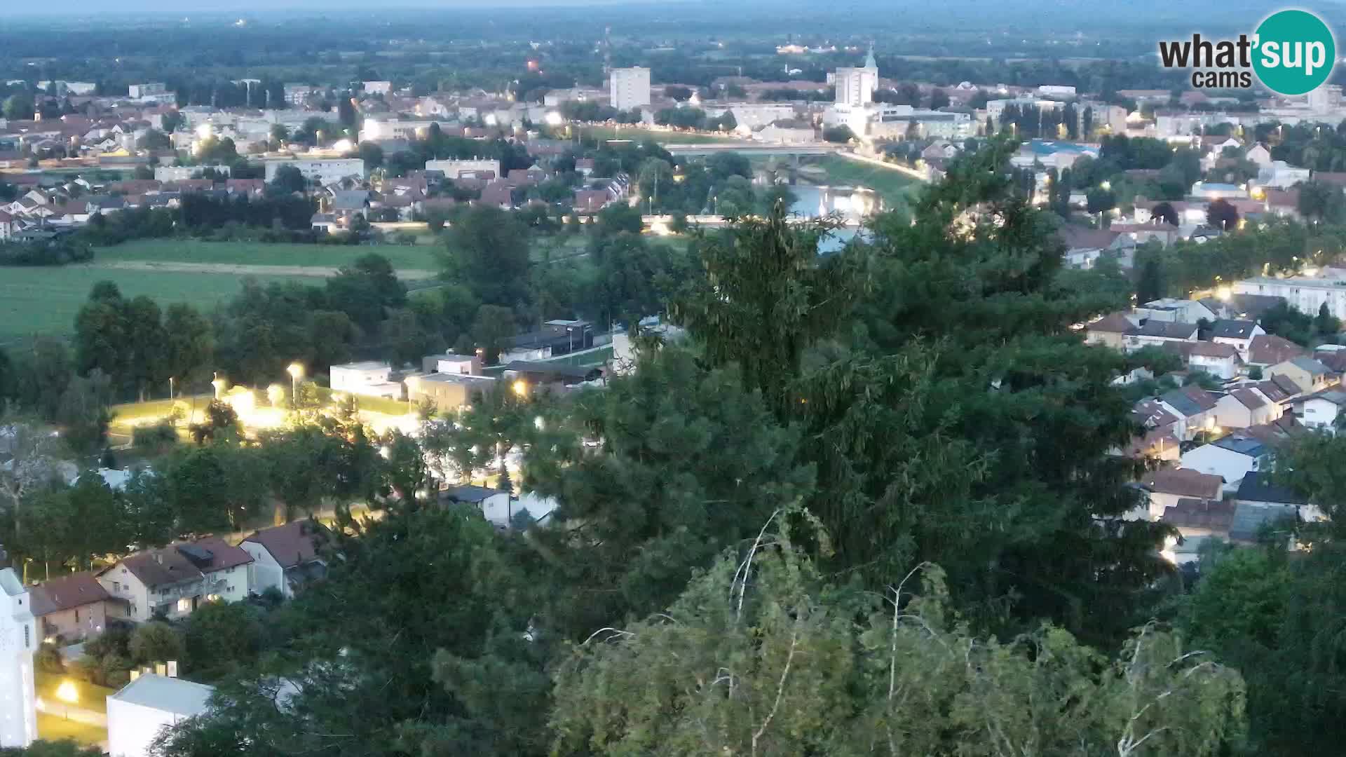 Webcam Karlovac Château Dubovac – Vue en direct de ce monument historique