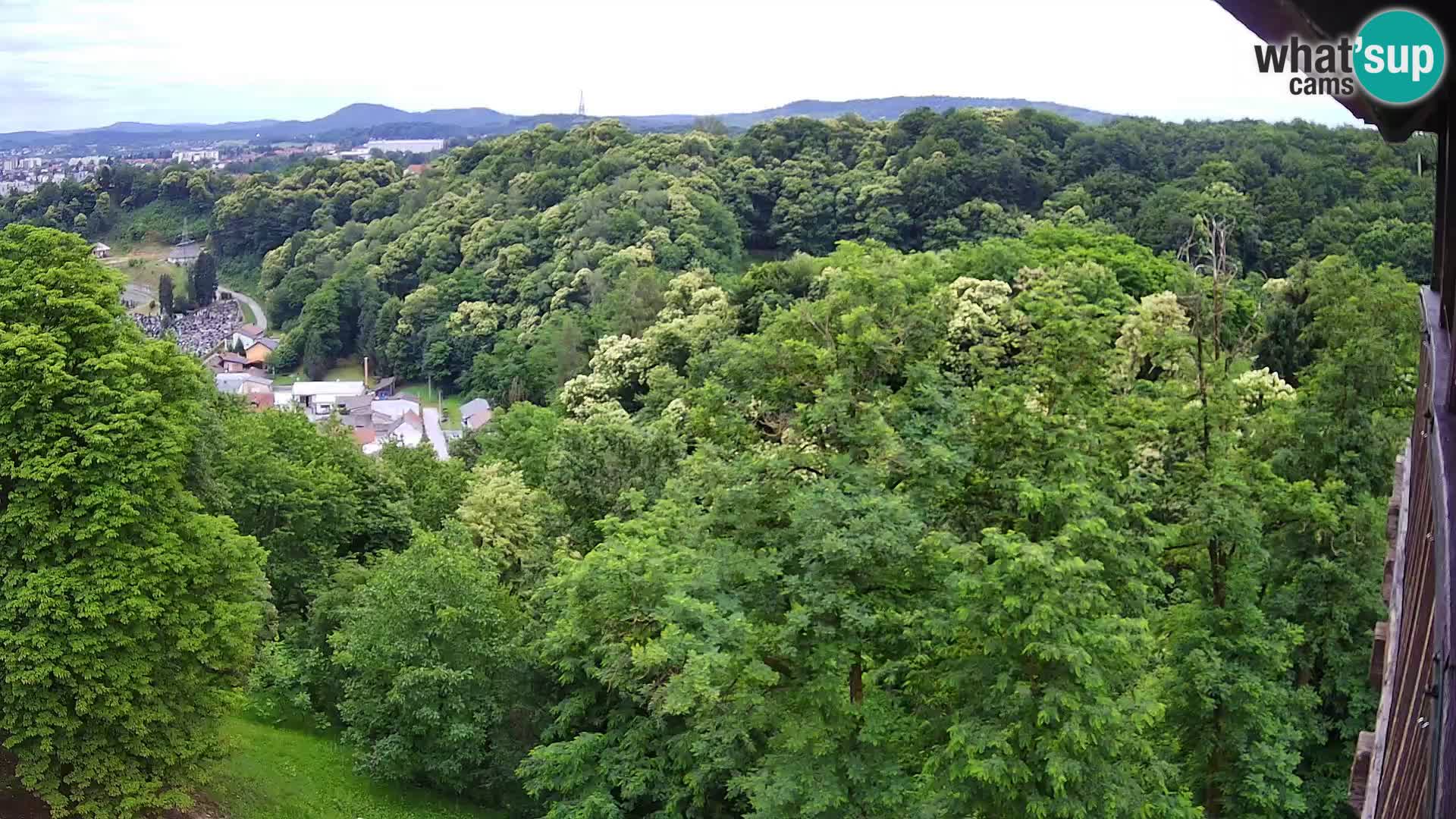Webcam Karlovac Dubovac Castle – Live View of Karlovac’s Historic Landmark