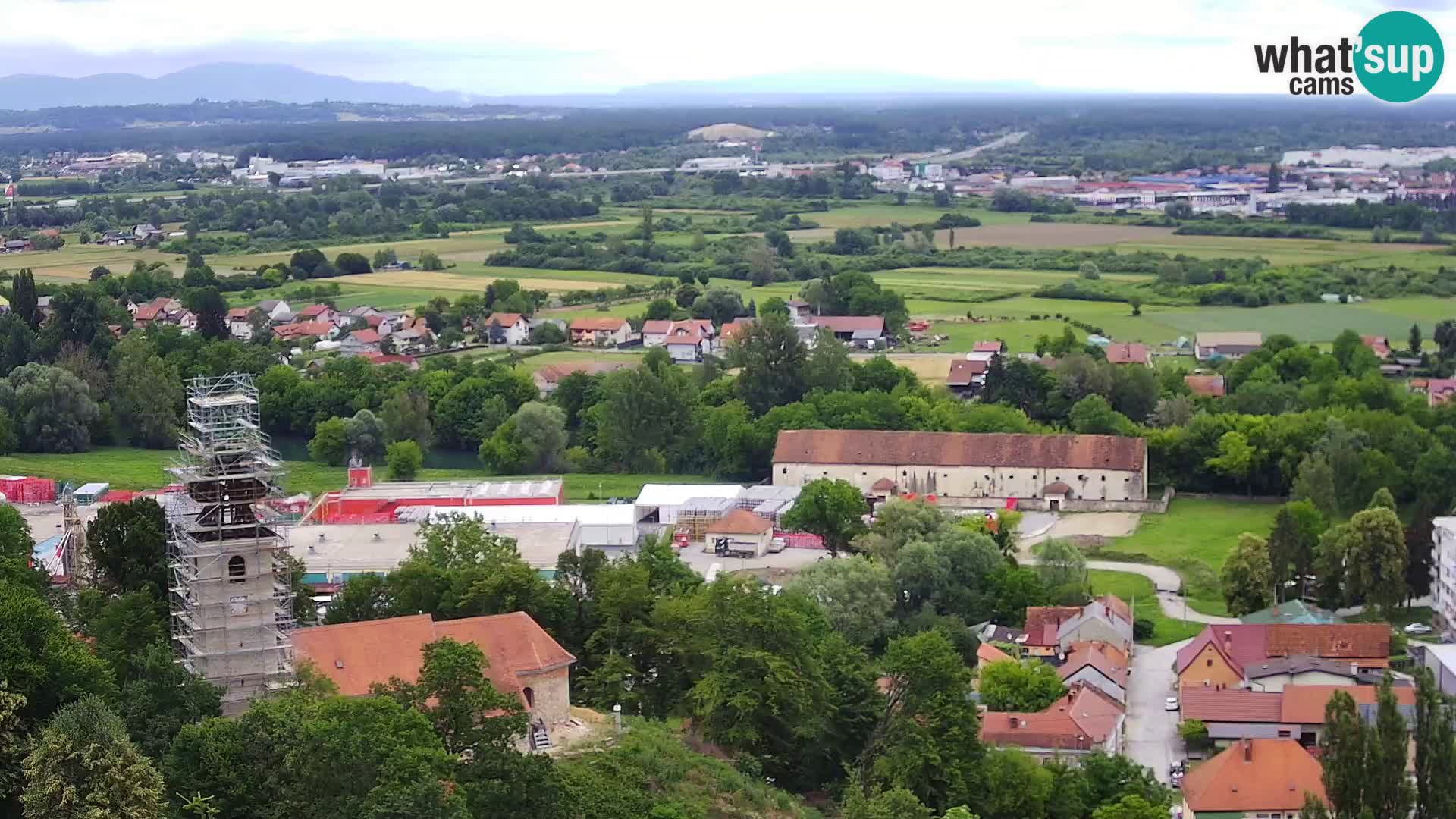 Webcam Karlovac Dubovac Castle – Live View of Karlovac’s Historic Landmark
