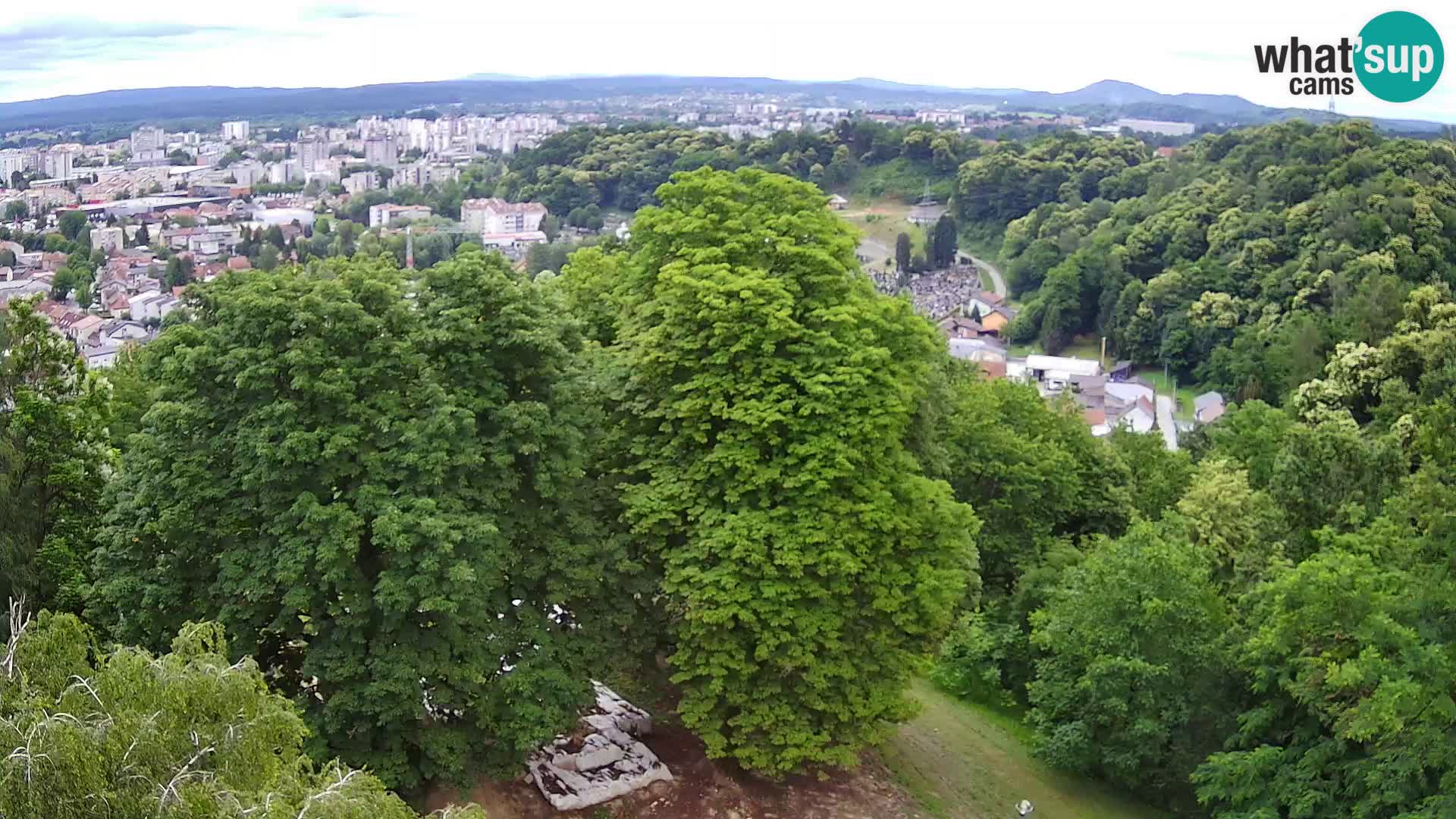 Webcam Karlstadt Burg Dubovac – Liveblick auf das historische Wahrzeichen