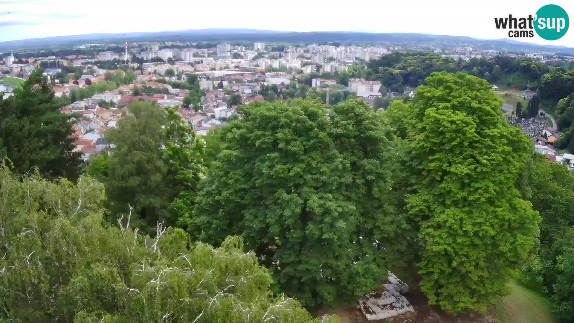 Webcam Castillo Dubovac Karlovac – Vista en directo del histórico castillo