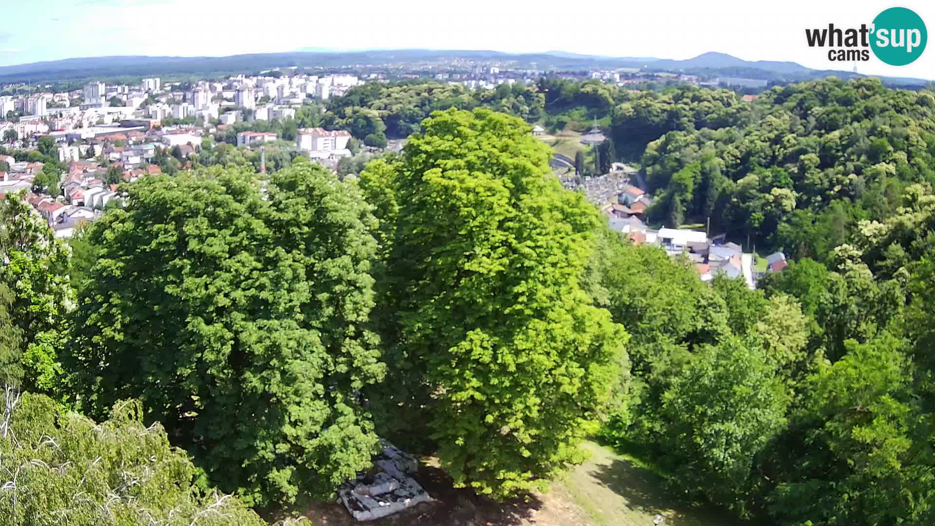 Webcam Castillo Dubovac Karlovac – Vista en directo del histórico castillo