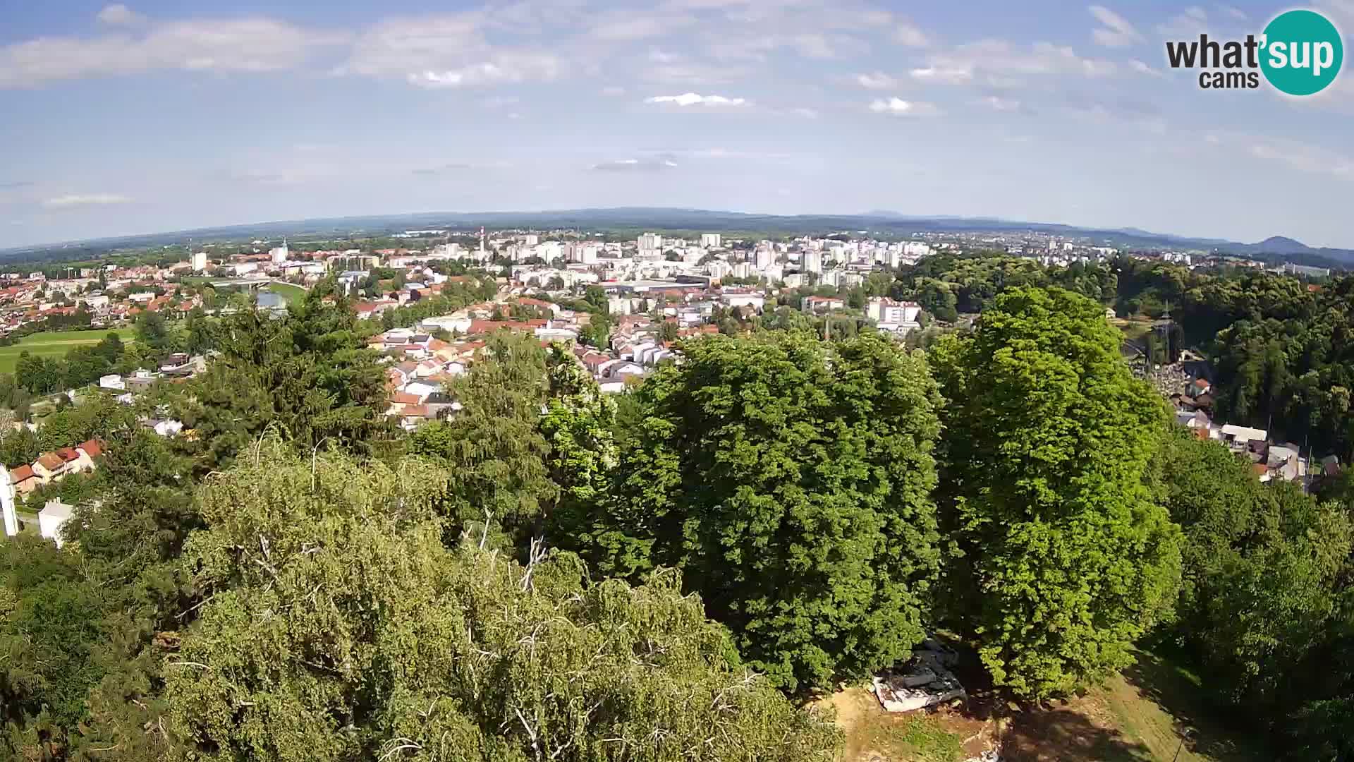 Webcam Karlovac Dubovac Castle – Live View of Karlovac’s Historic Landmark
