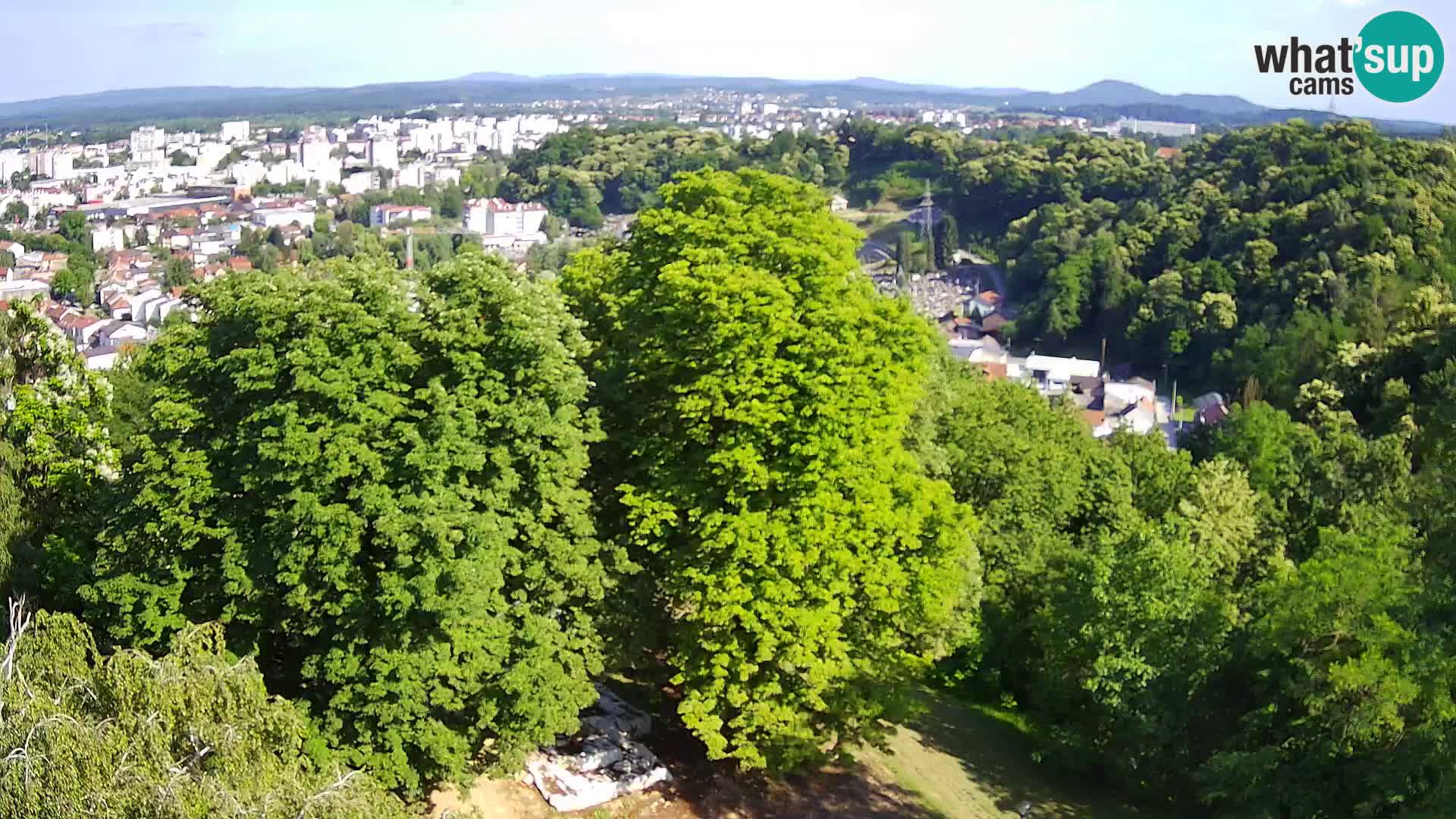 Webcam Karlovac Dubovac Castle – Live View of Karlovac’s Historic Landmark